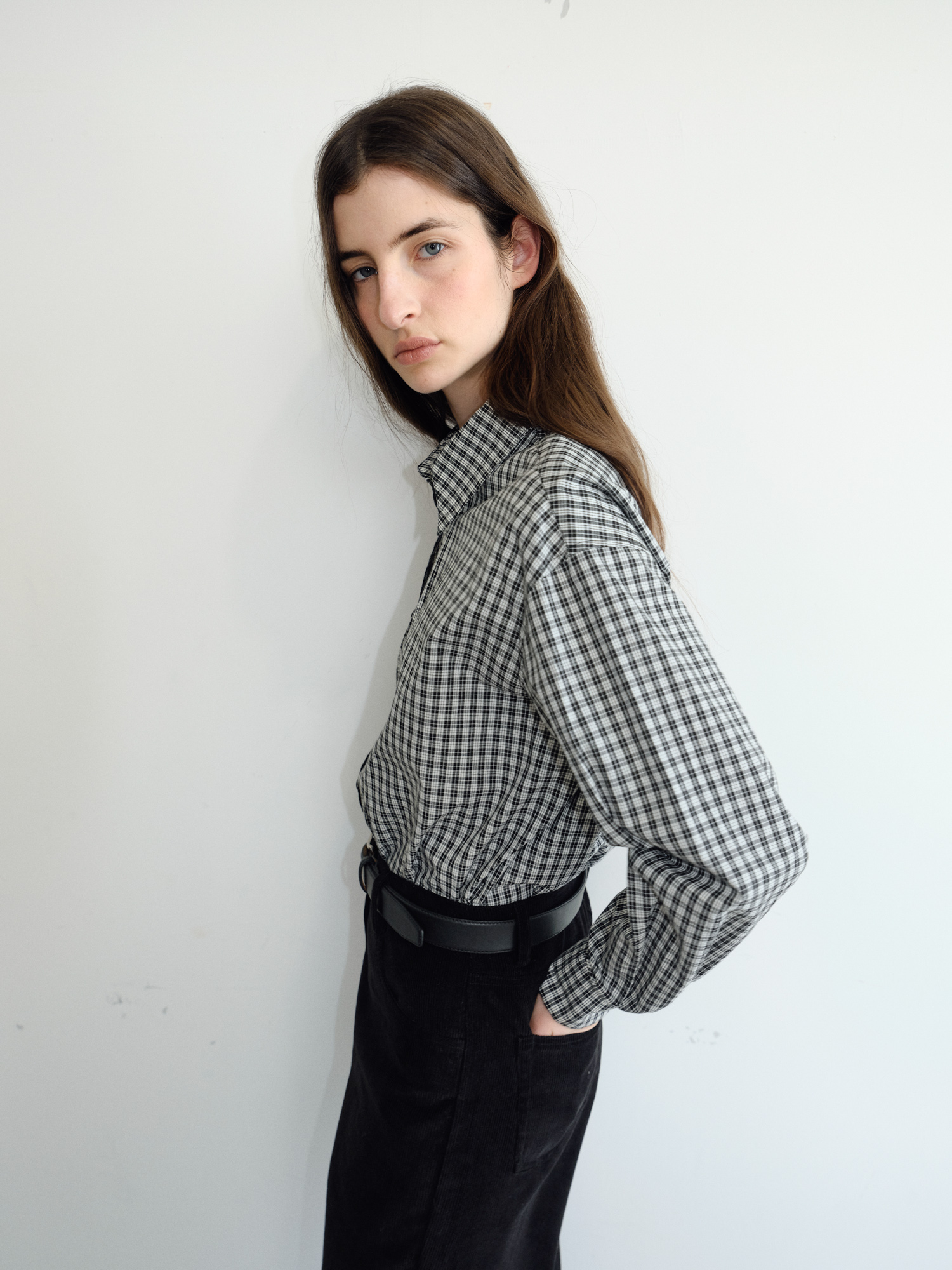 Parma Check Shirt [Black]