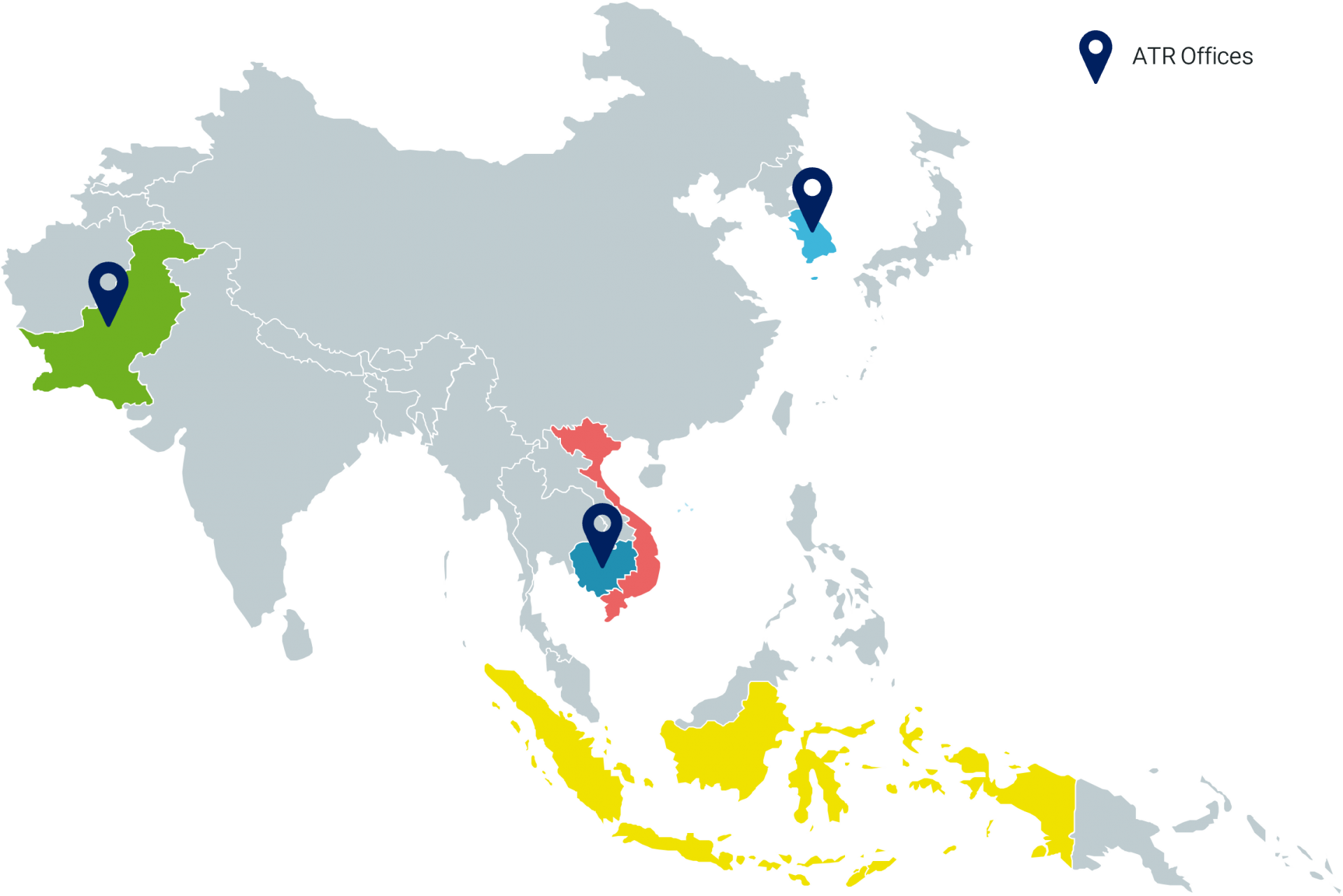 ATR Projects Map