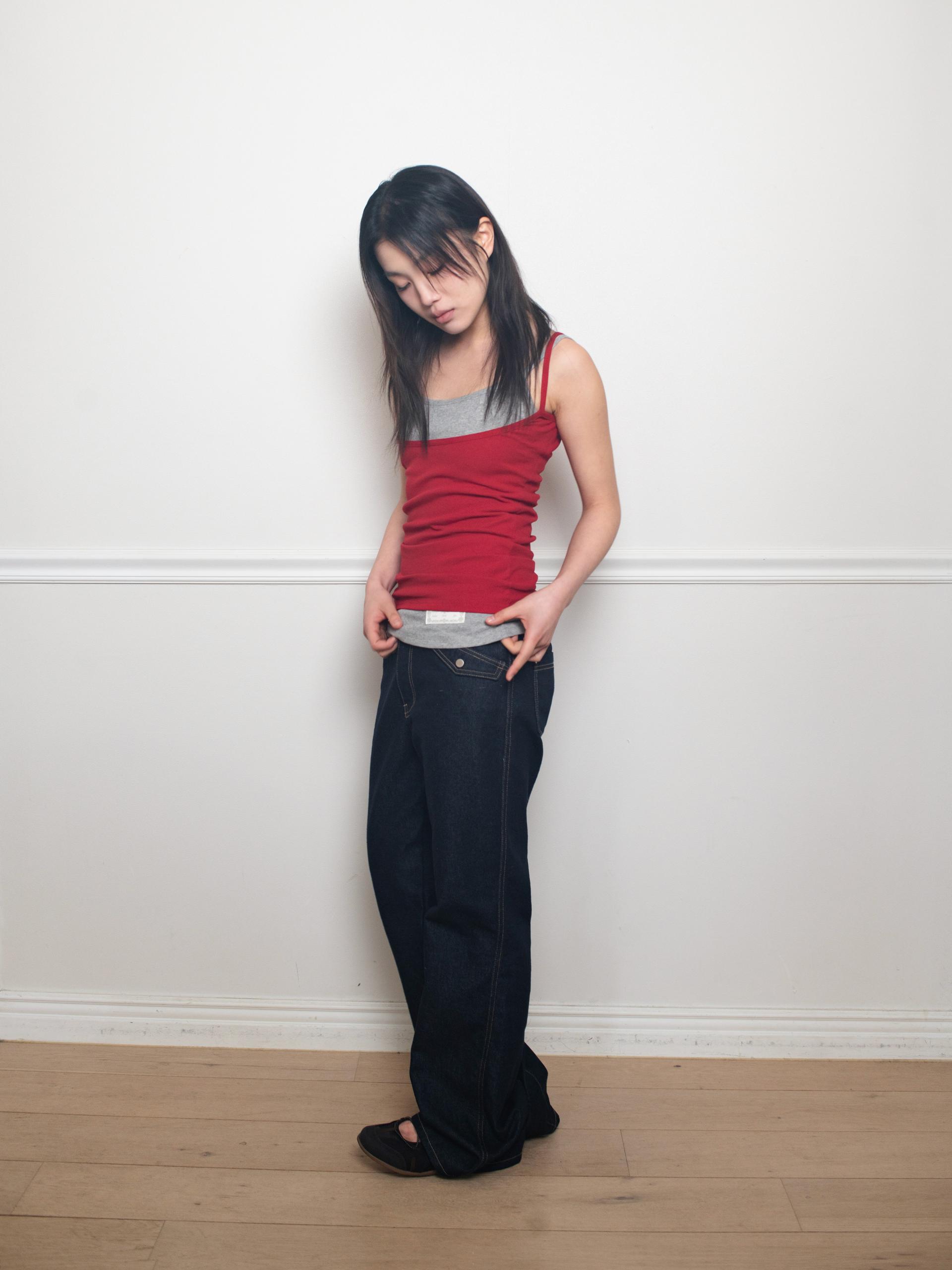 EASY OPEN BACK SLEEVELESS (MELANGE)