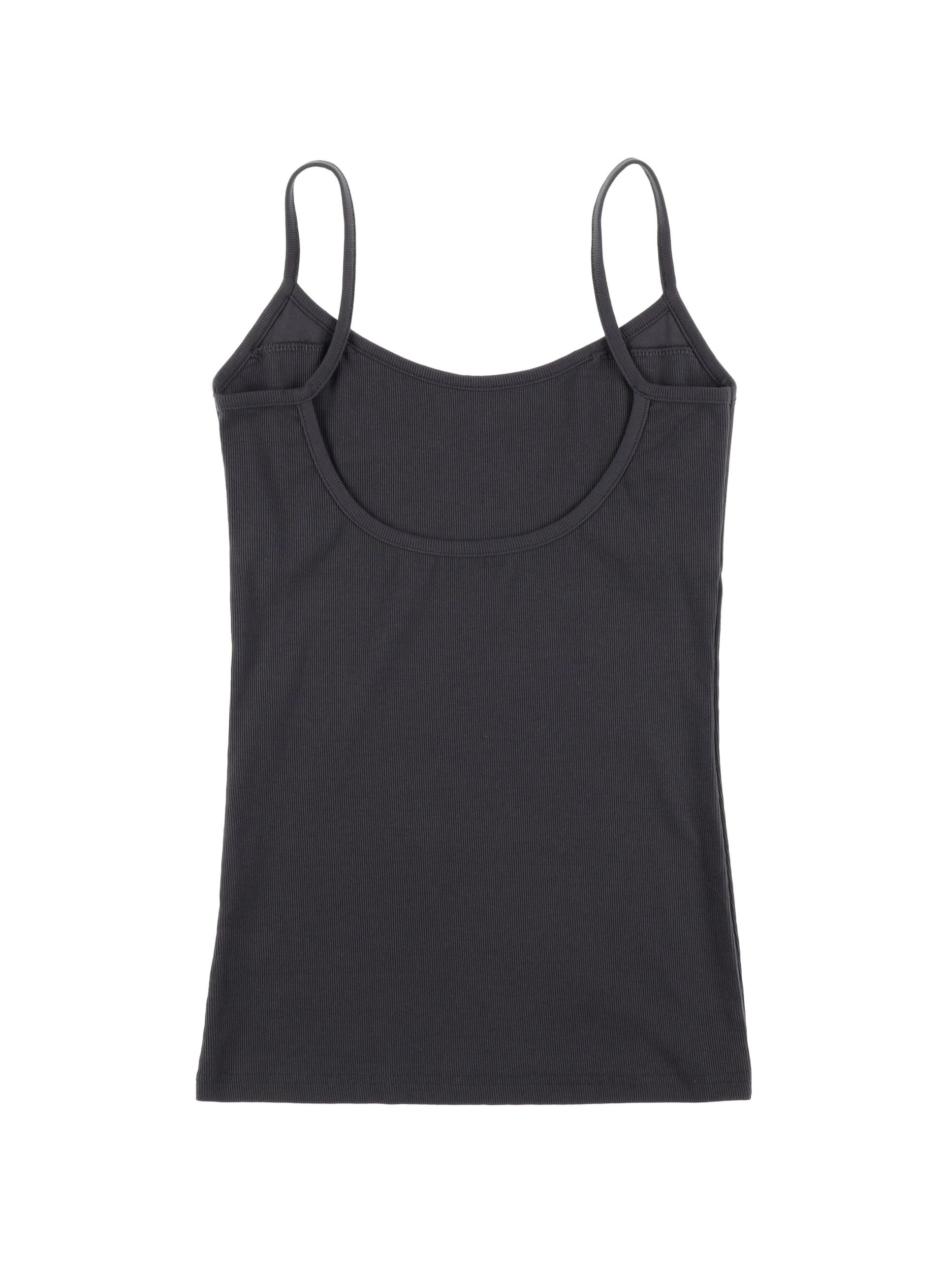 EASY OPEN BACK SLEEVELESS (CHARCOAL)