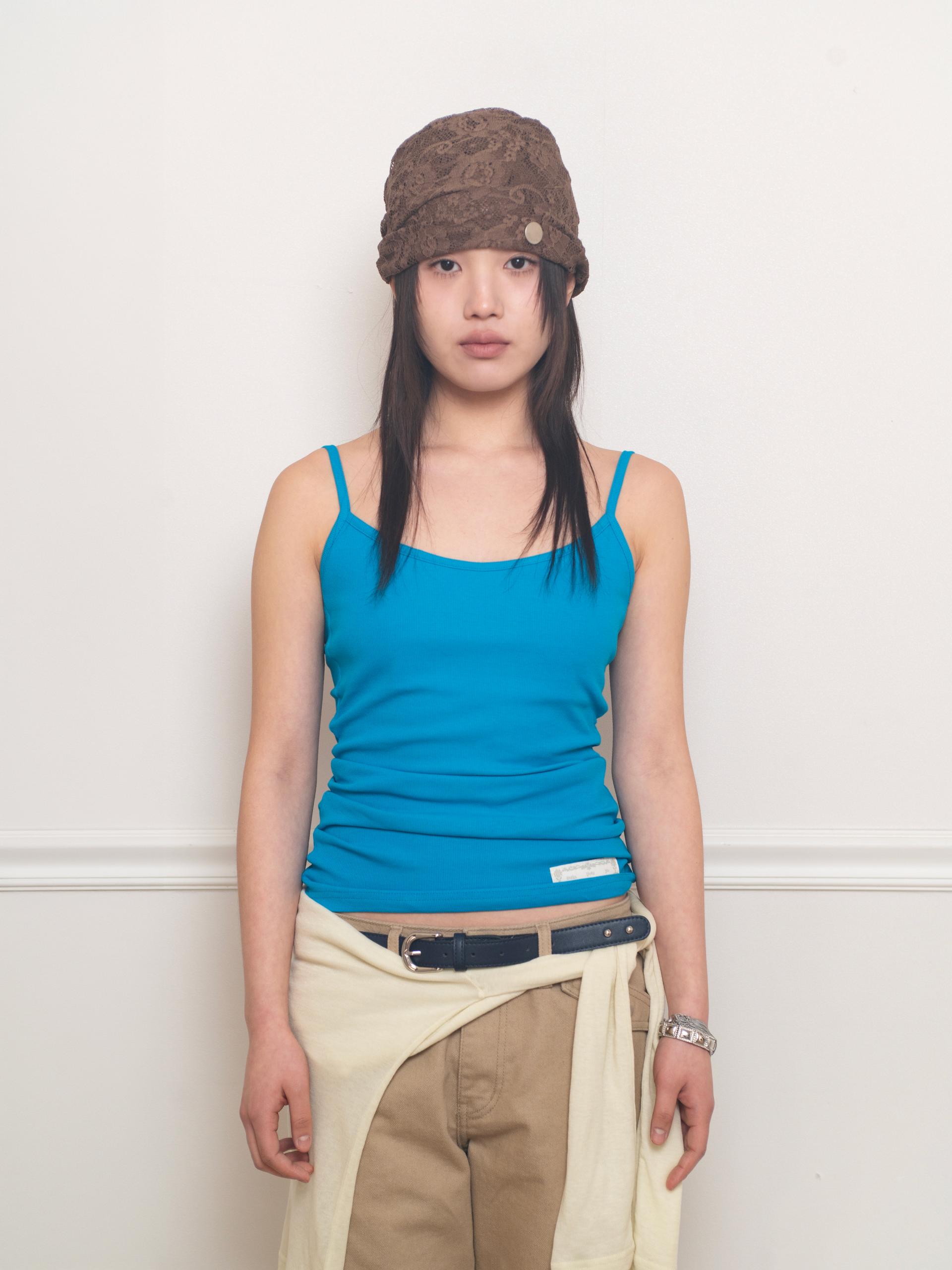 [2차 6/1출고] EASY OPEN BACK SLEEVELESS (COBALT BLUE)