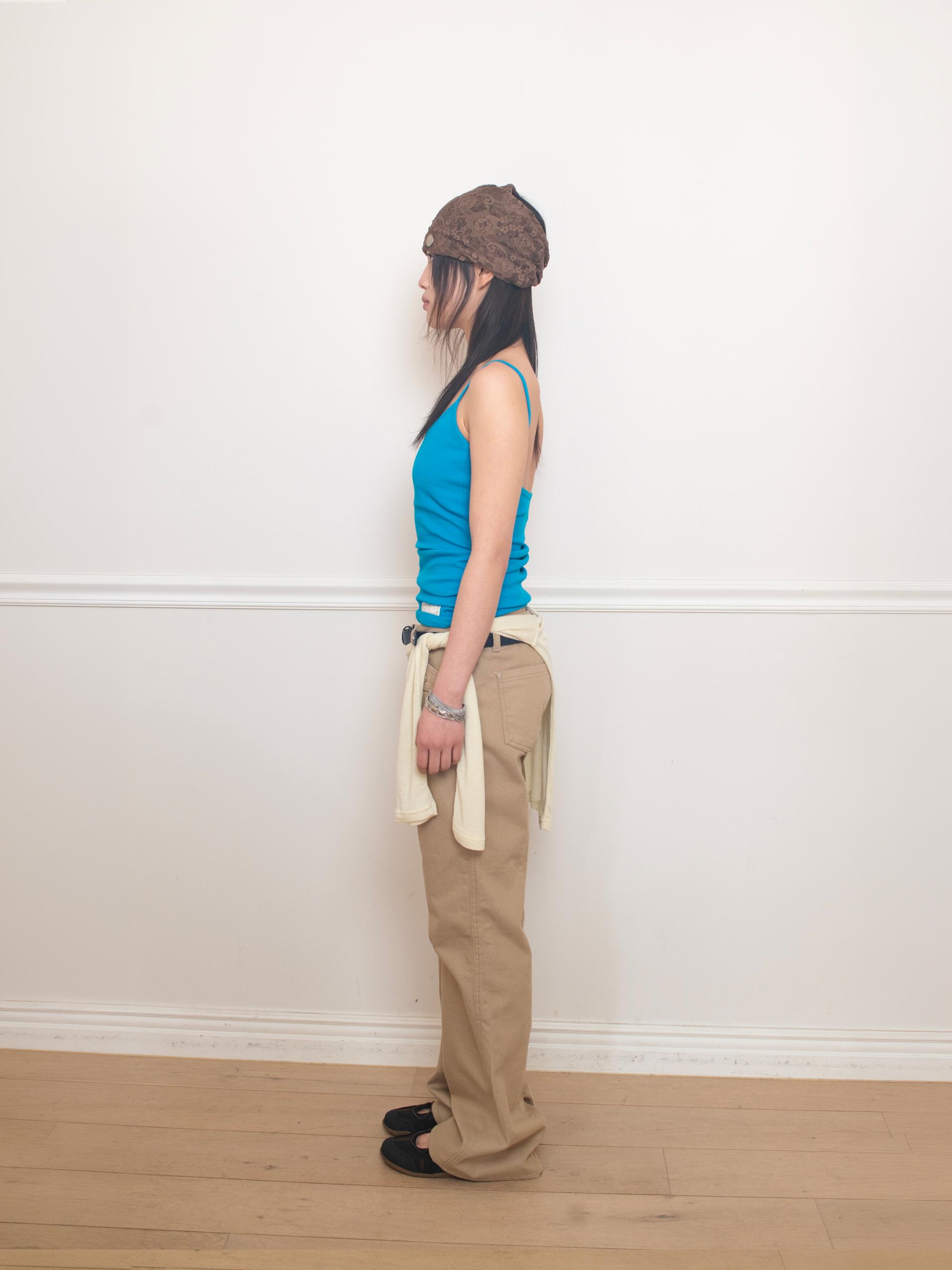 [2차 6/1출고] EASY OPEN BACK SLEEVELESS (COBALT BLUE)