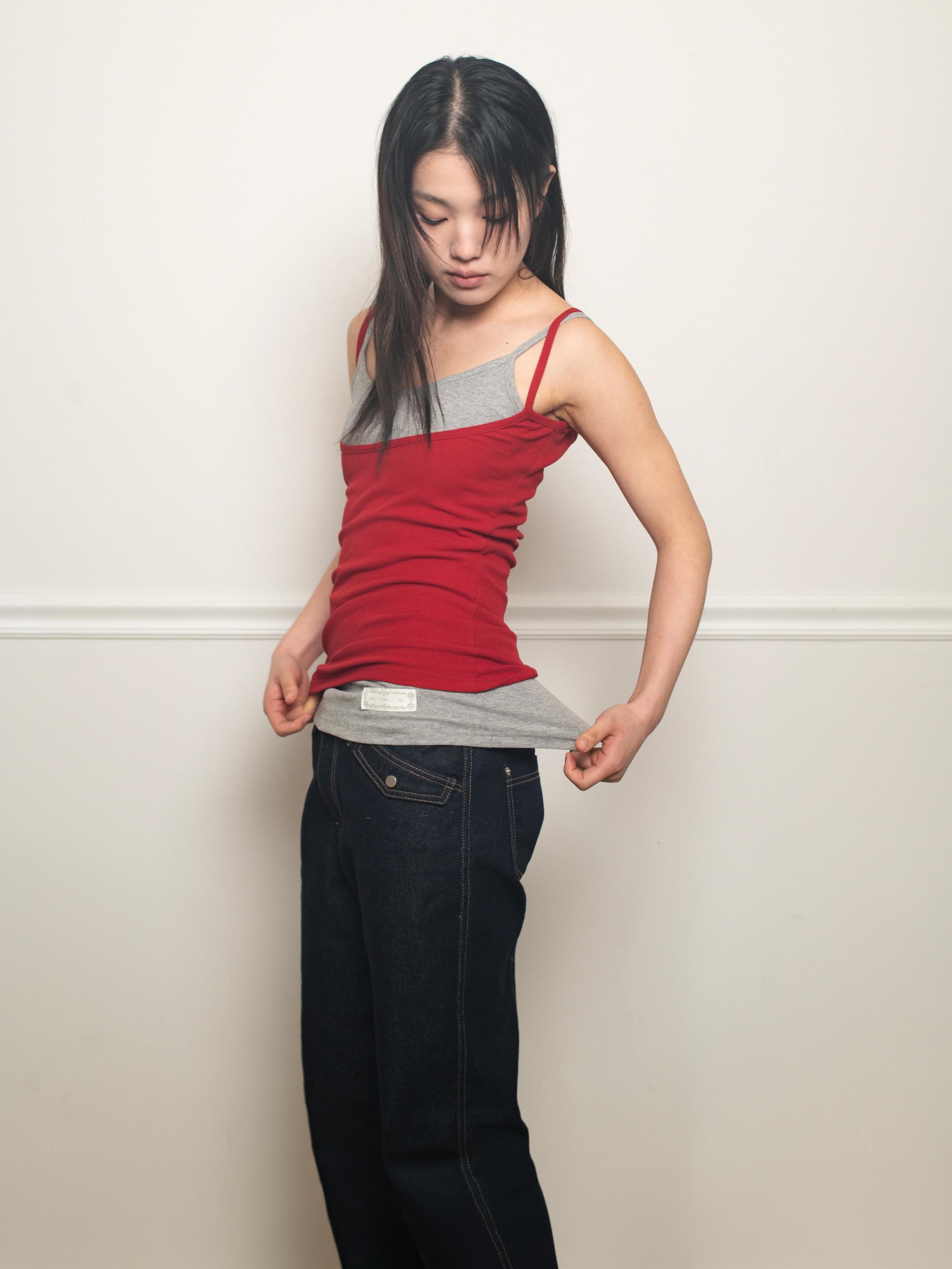 EASY OPEN BACK SLEEVELESS (MELANGE)