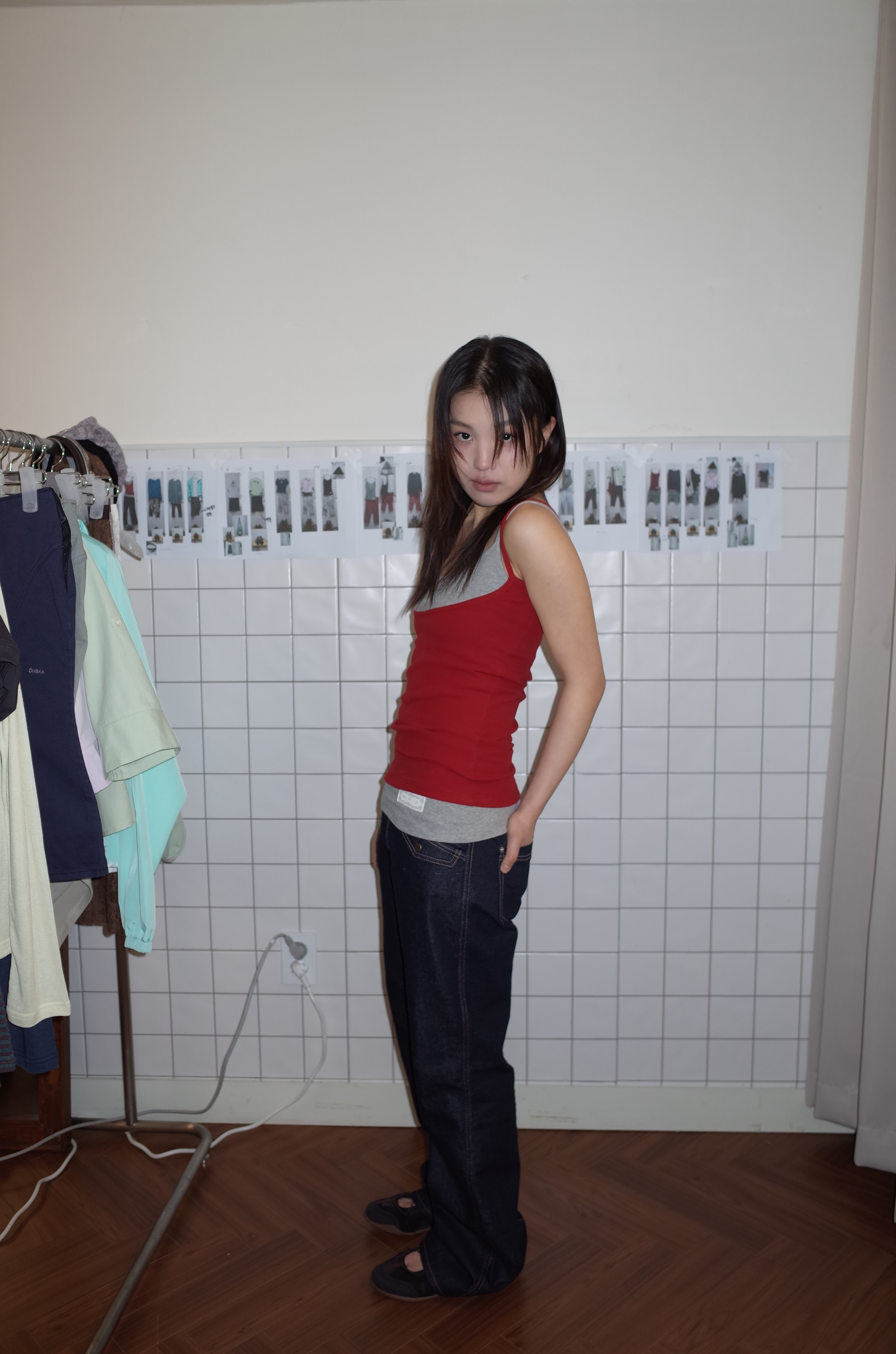 EASY OPEN BACK SLEEVELESS (MELANGE)