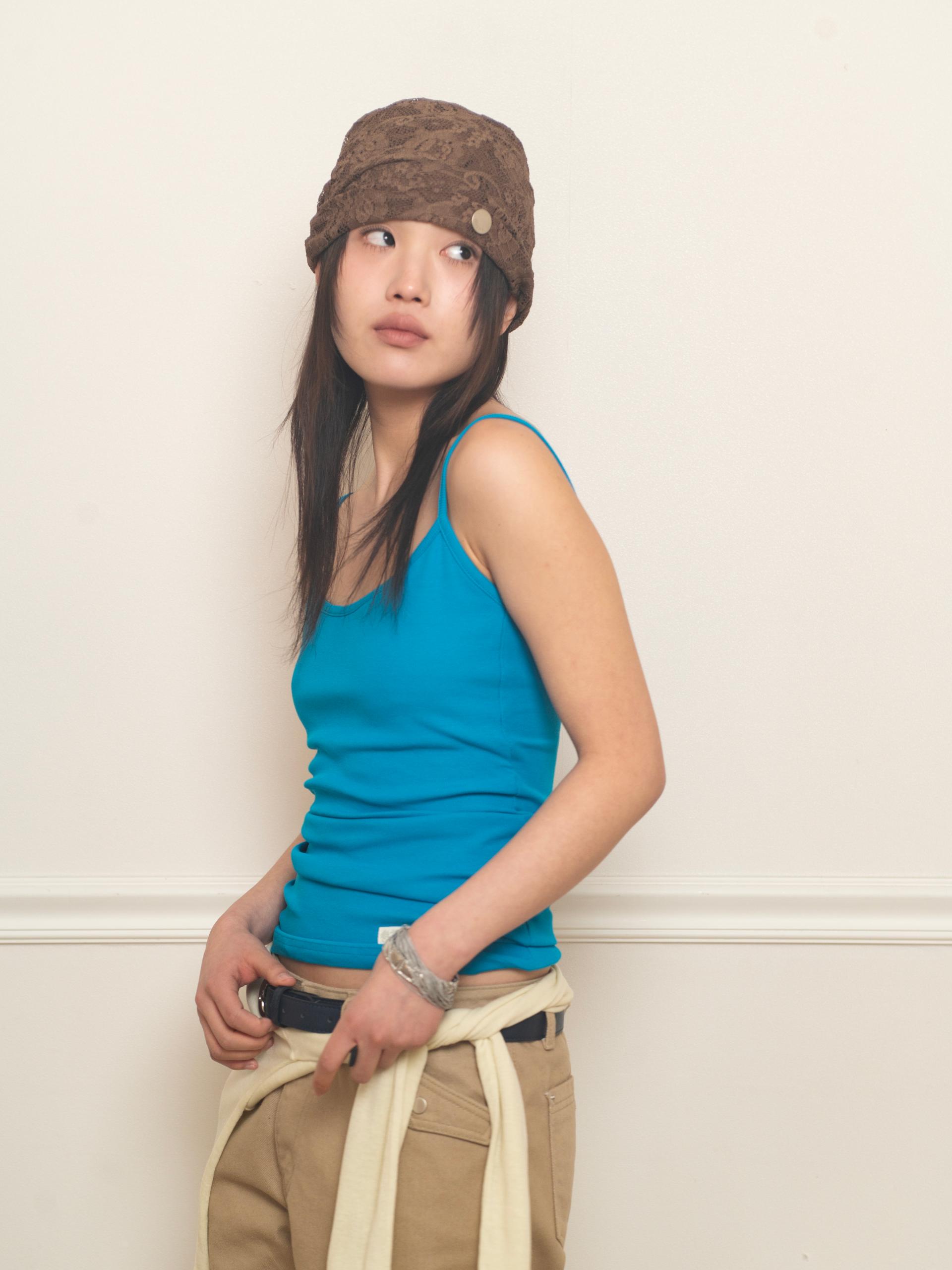 [2차 6/1출고] EASY OPEN BACK SLEEVELESS (COBALT BLUE)