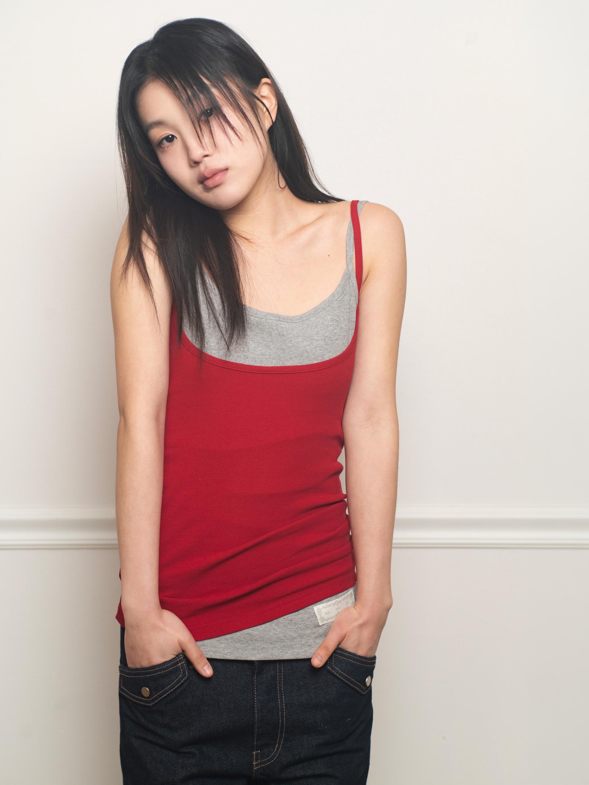 EASY OPEN BACK SLEEVELESS (MELANGE)