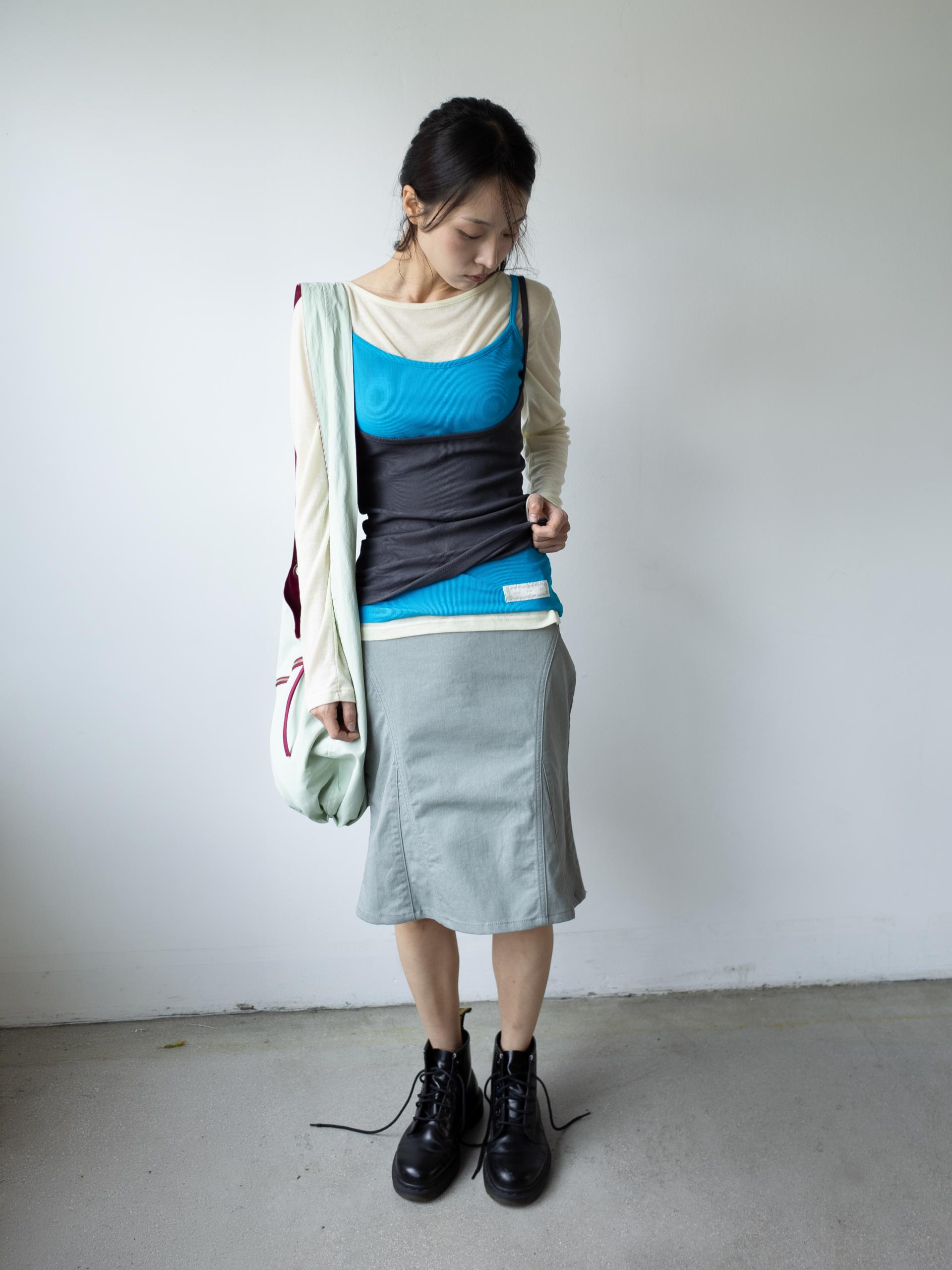 [2차 6/1출고] EASY OPEN BACK SLEEVELESS (COBALT BLUE)