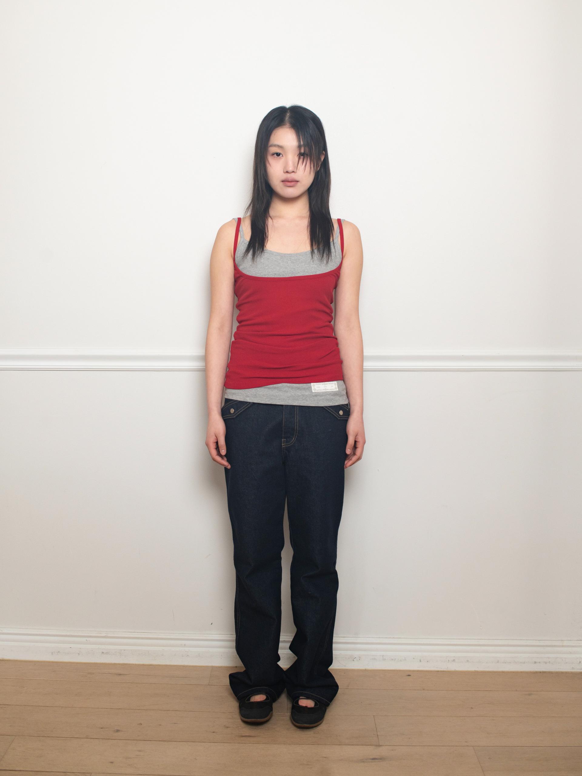 EASY OPEN BACK SLEEVELESS (MELANGE)