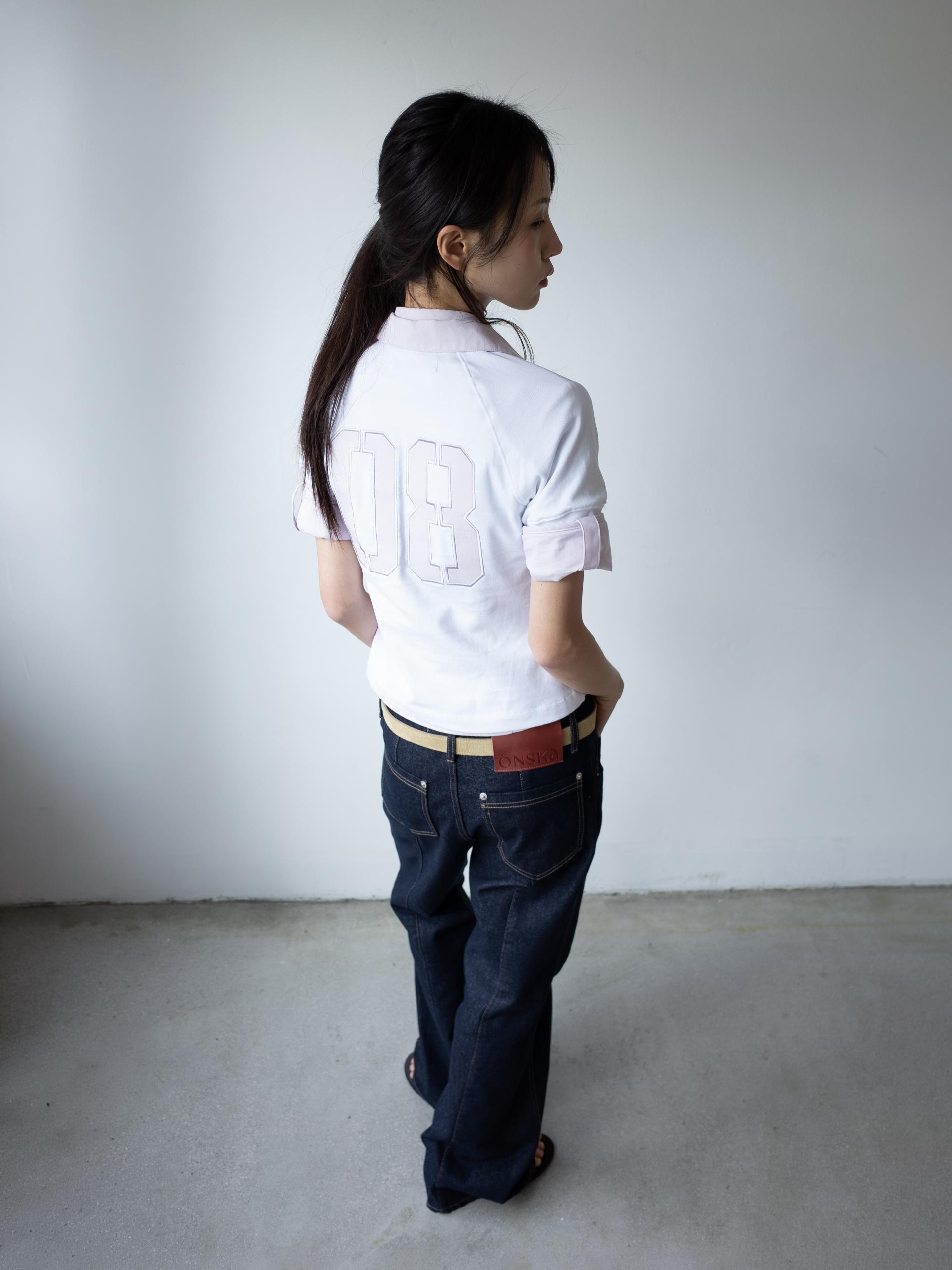 BUTTON POLO T (WHITE)
