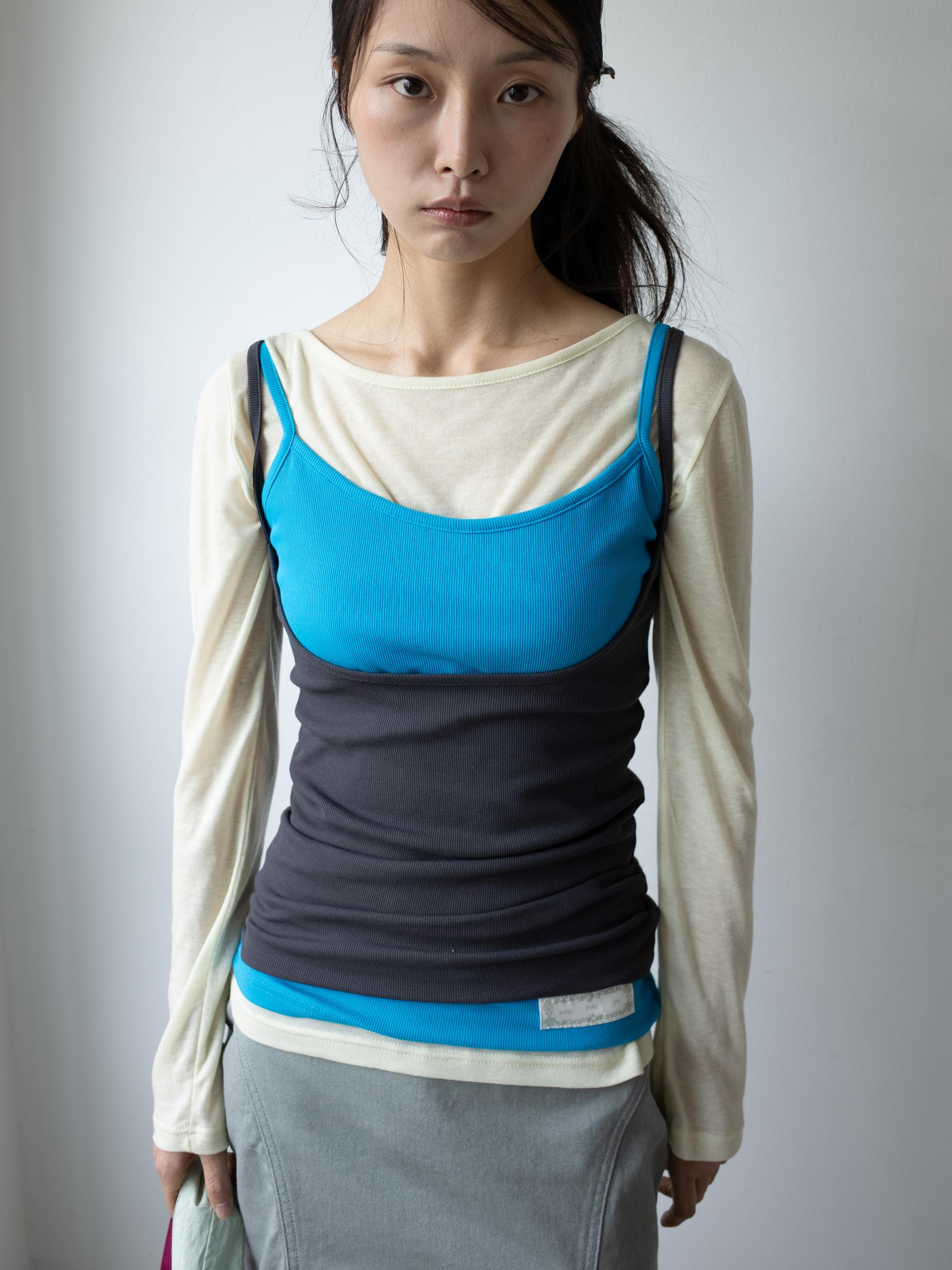 [2차 6/1출고] EASY OPEN BACK SLEEVELESS (COBALT BLUE)