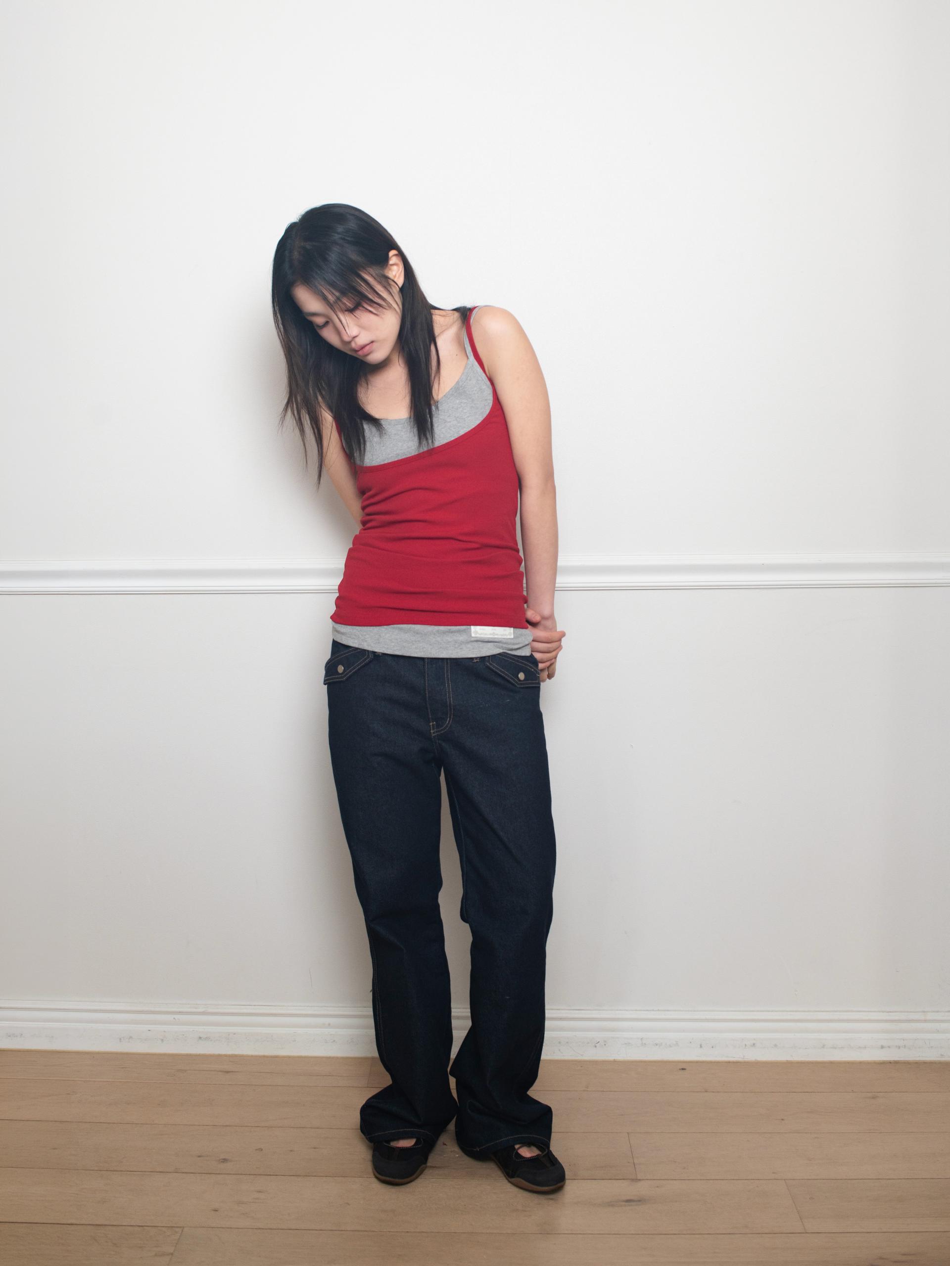 EASY OPEN BACK SLEEVELESS (MELANGE)