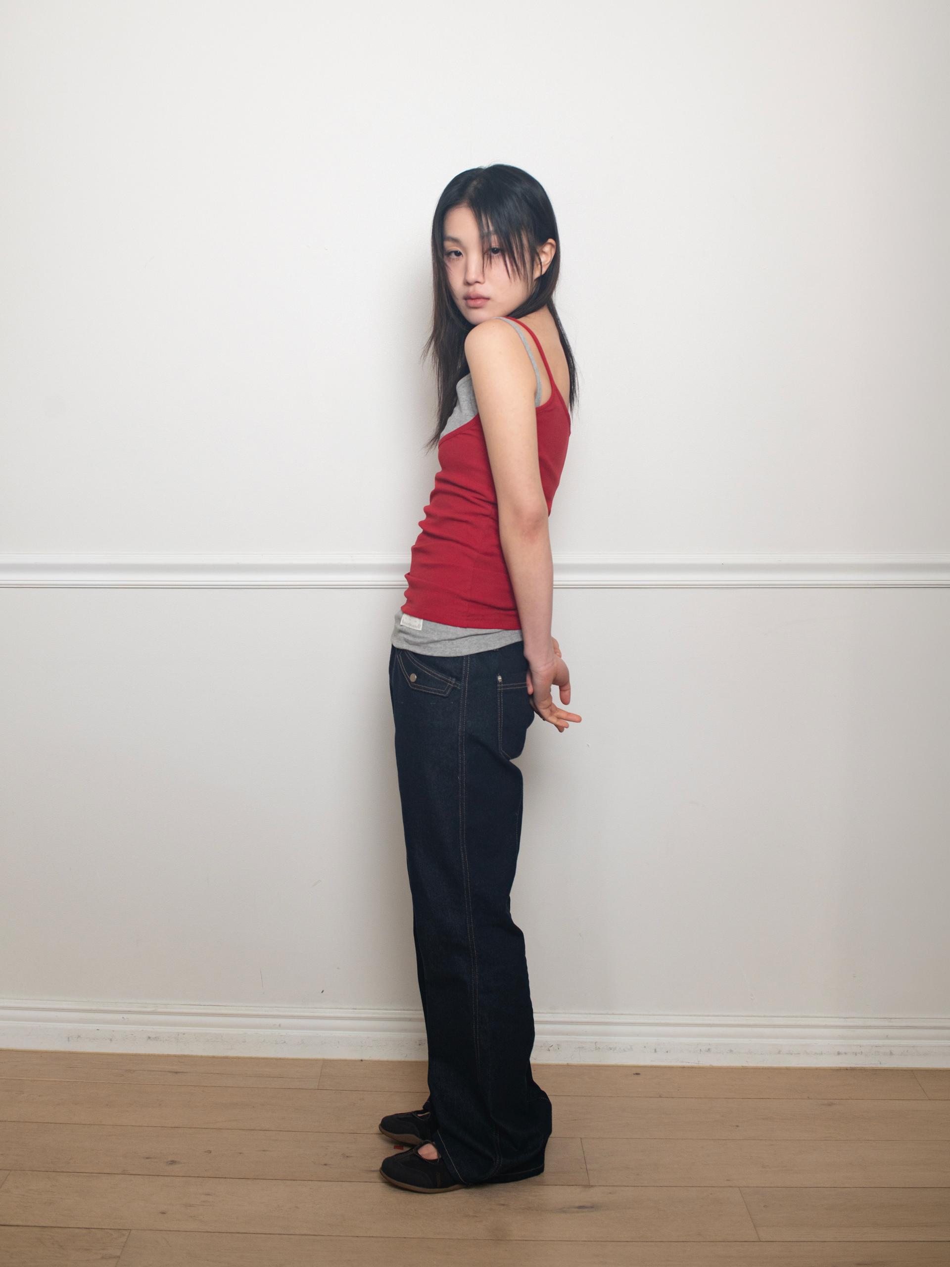EASY OPEN BACK SLEEVELESS (MELANGE)