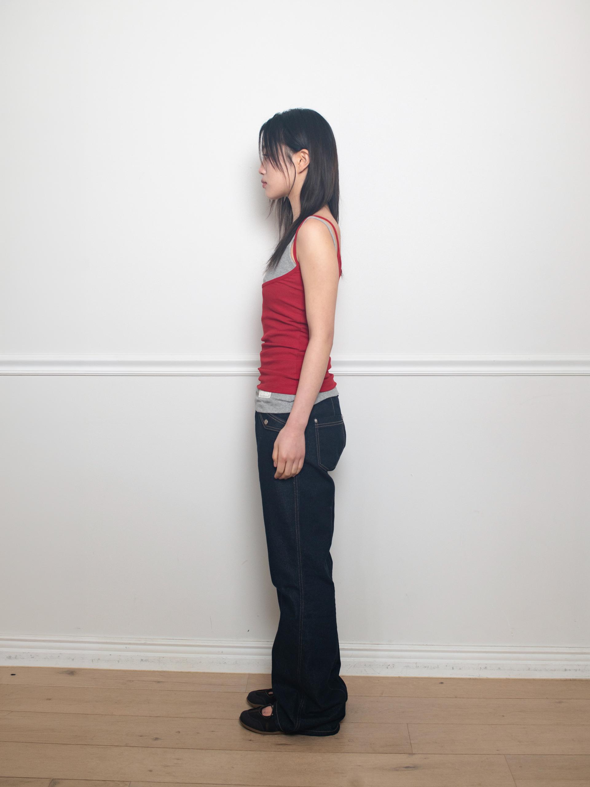 EASY OPEN BACK SLEEVELESS (MELANGE)