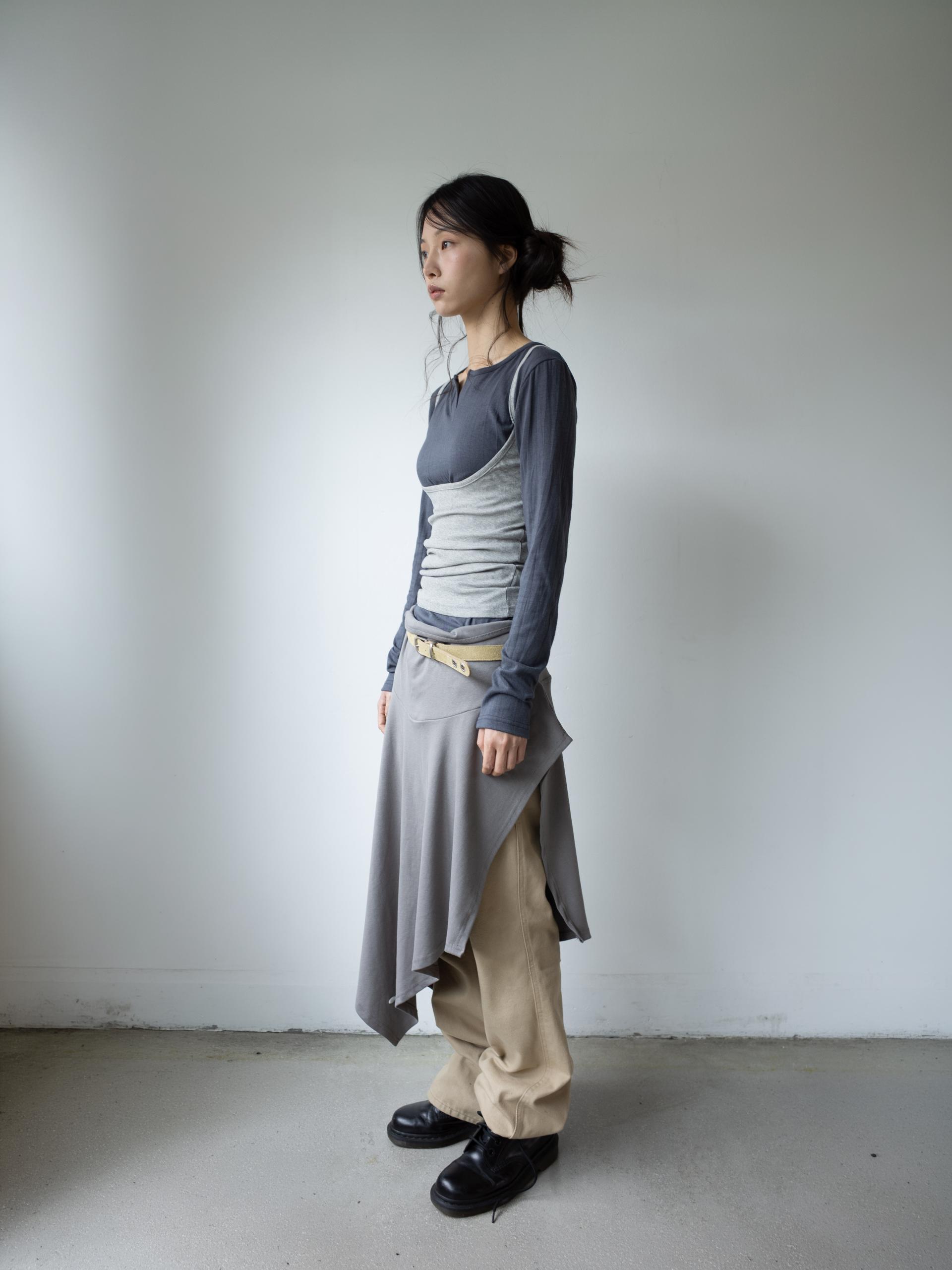 EASY OPEN BACK SLEEVELESS (MELANGE)