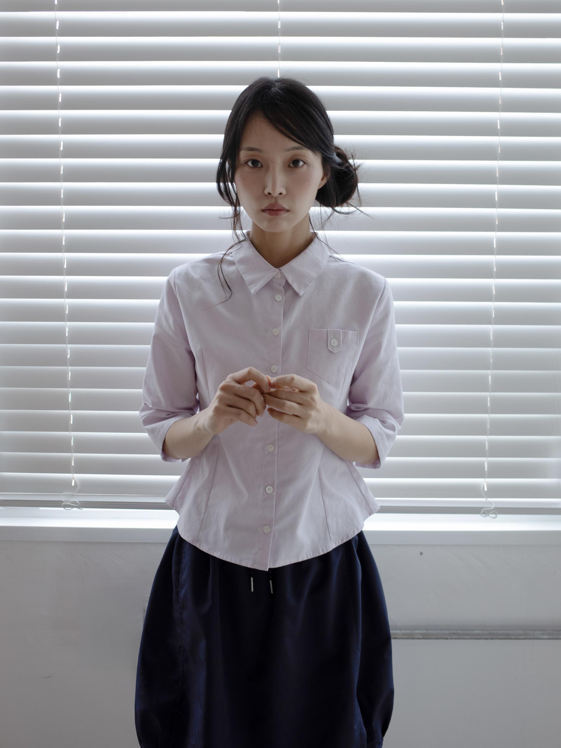 [3차] ROLL UP OXFORD SHIRT (PALE PINK)