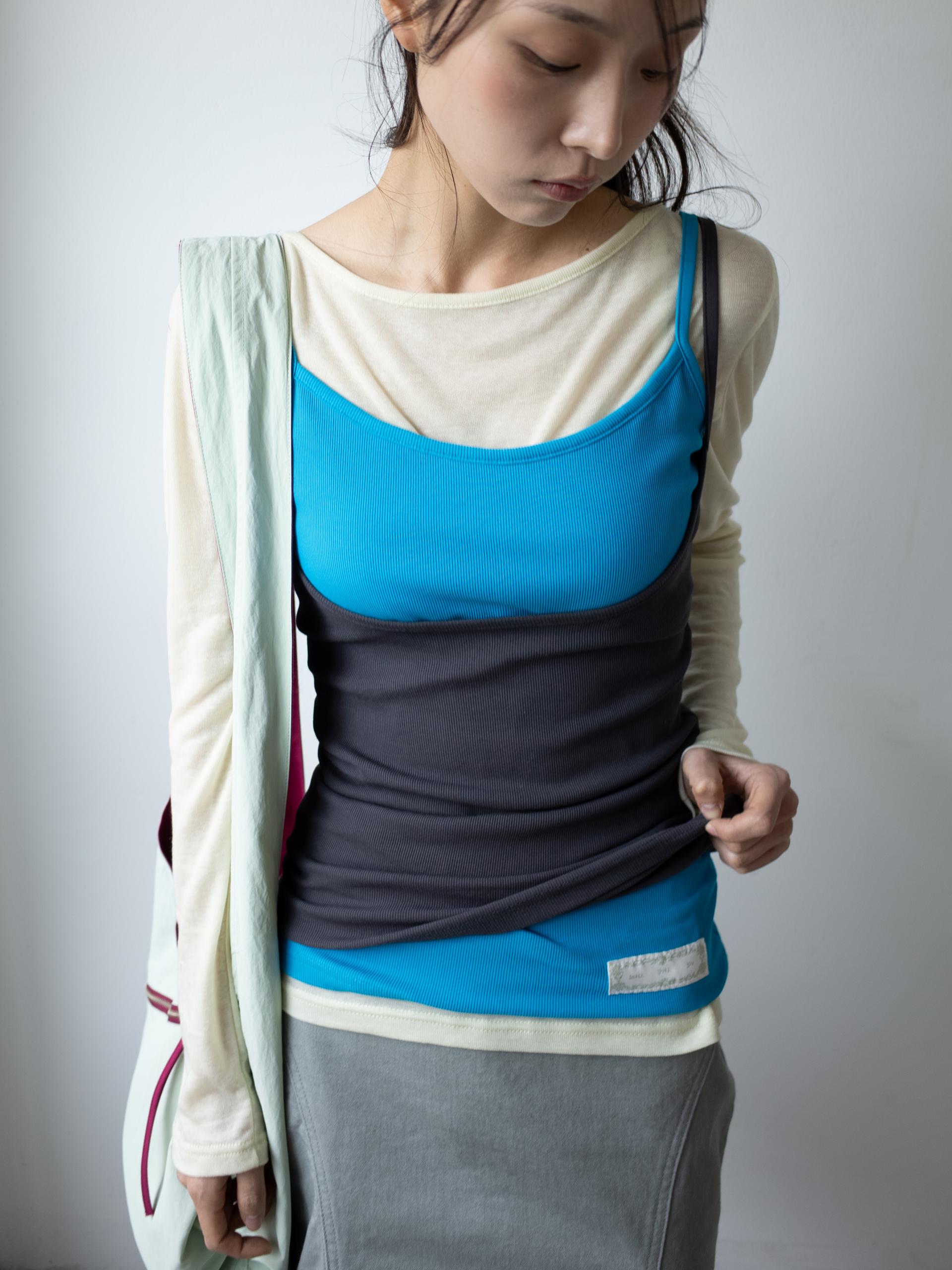 [2차 6/1출고] EASY OPEN BACK SLEEVELESS (COBALT BLUE)