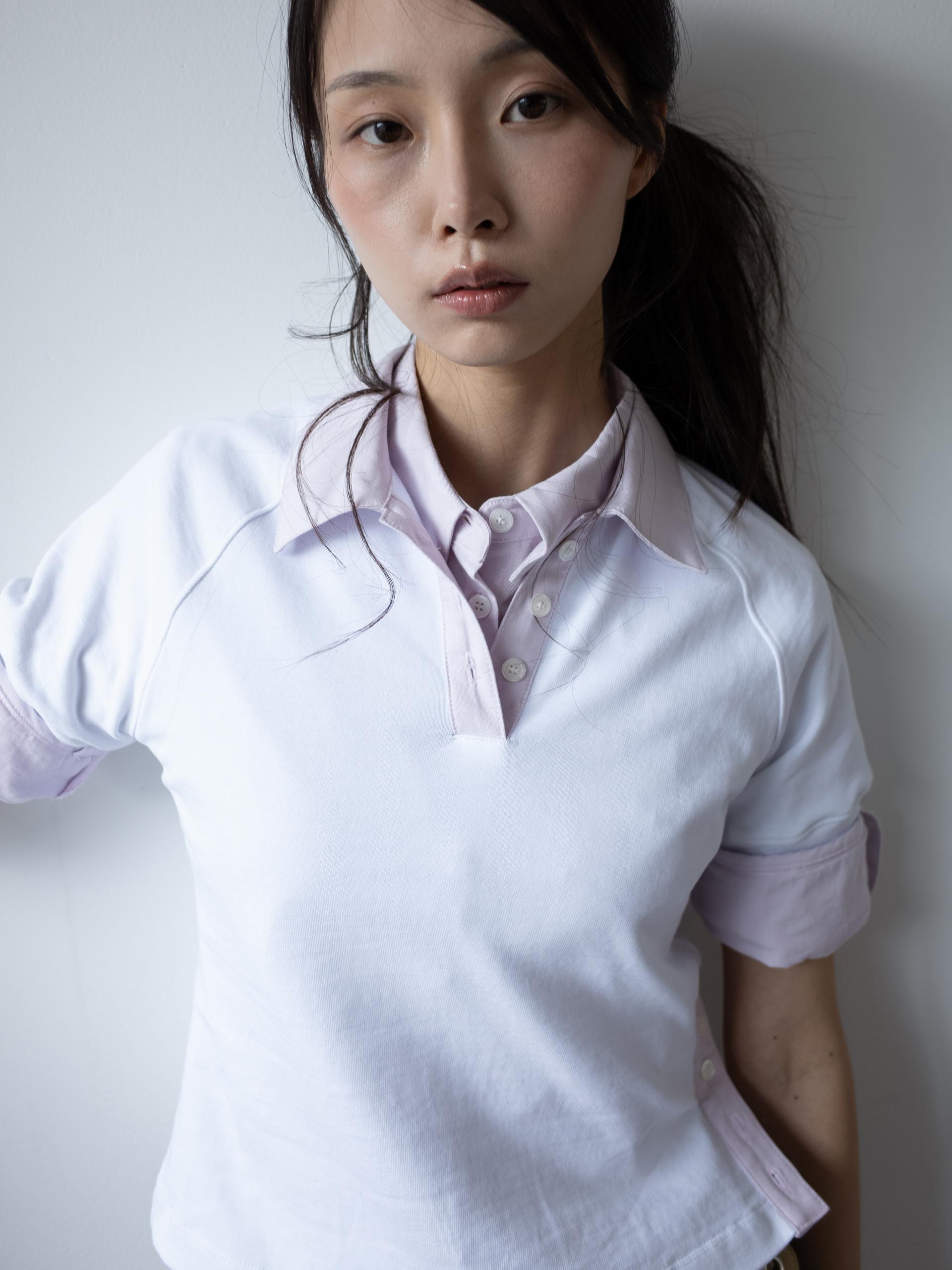 BUTTON POLO T (WHITE)