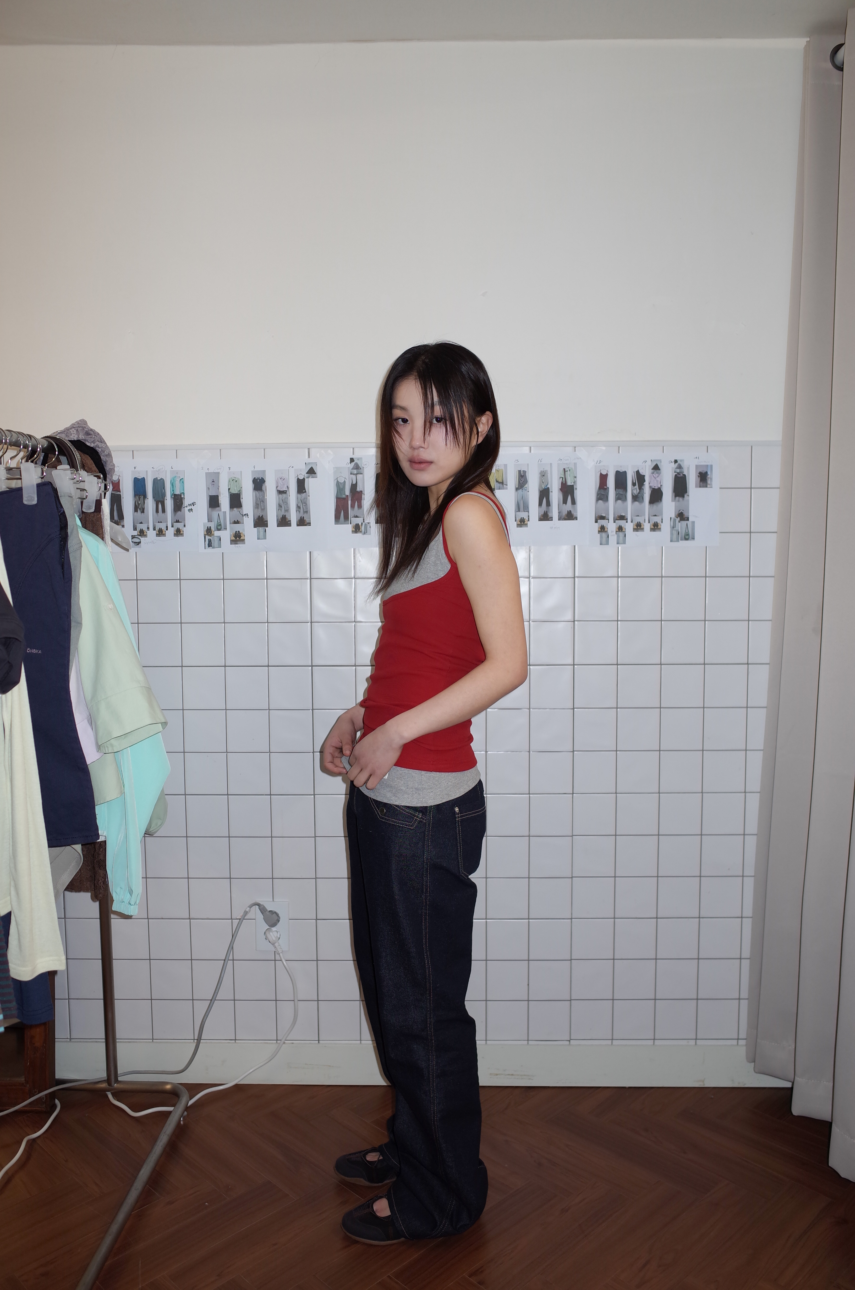 EASY OPEN BACK SLEEVELESS (MELANGE)