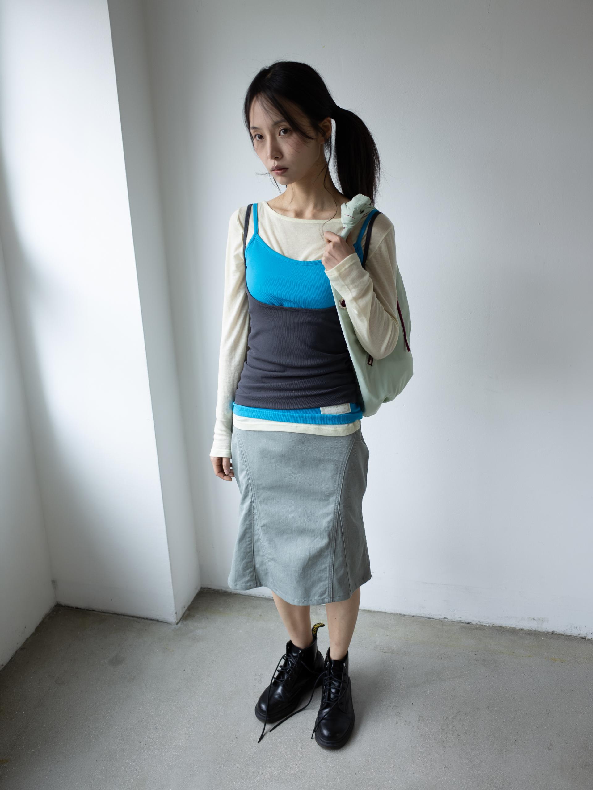 [2차 6/1출고] EASY OPEN BACK SLEEVELESS (COBALT BLUE)