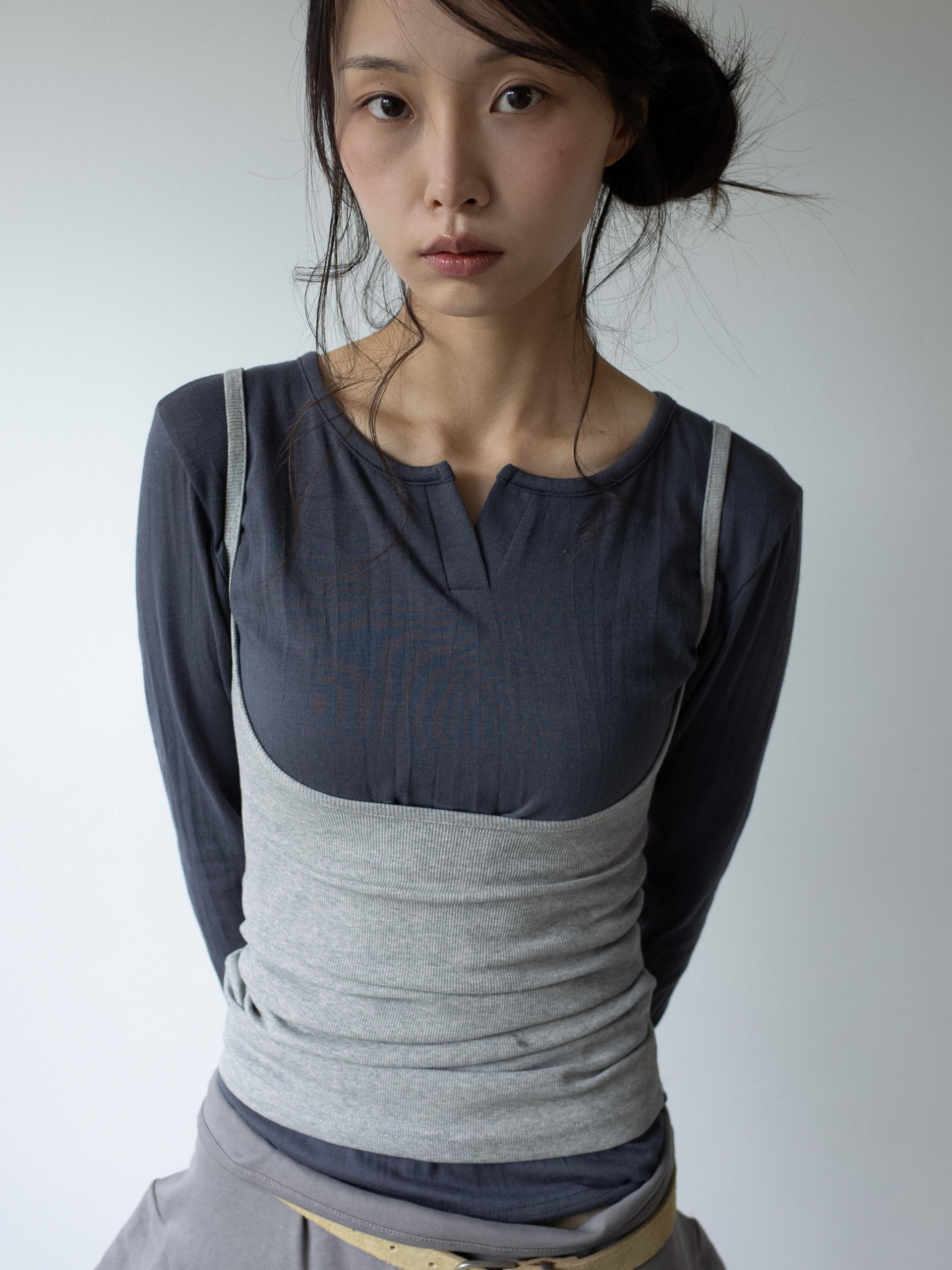 EASY OPEN BACK SLEEVELESS (MELANGE)