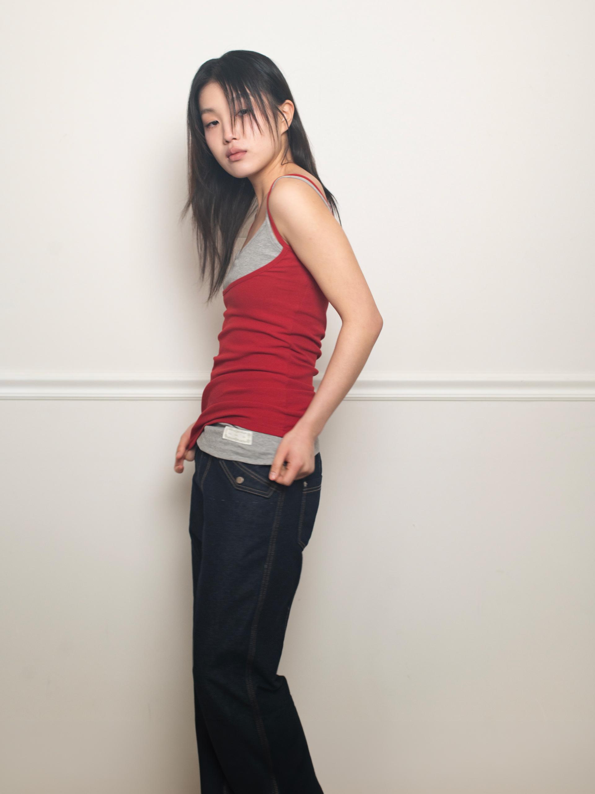 EASY OPEN BACK SLEEVELESS (MELANGE)
