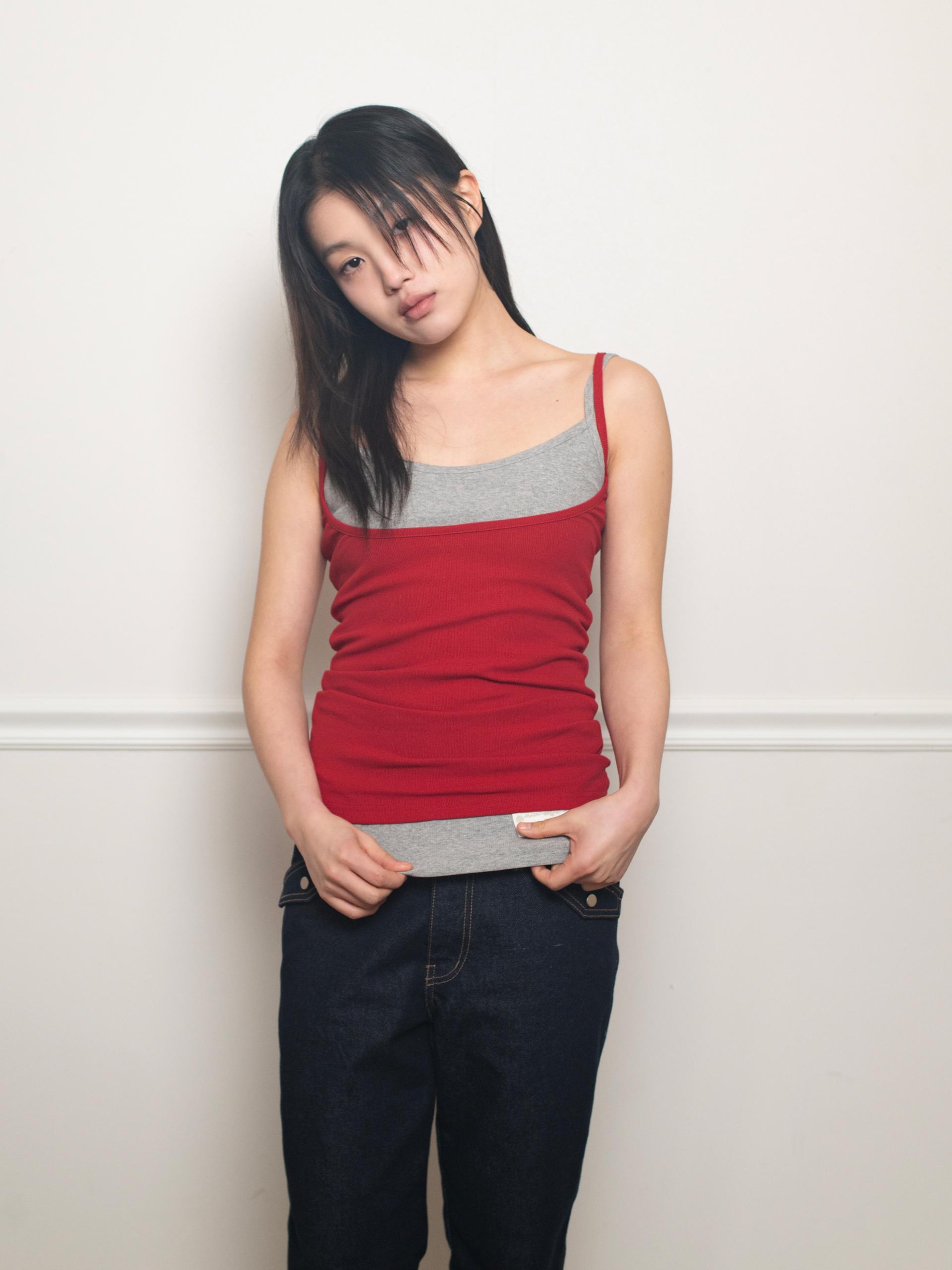 EASY OPEN BACK SLEEVELESS (MELANGE)