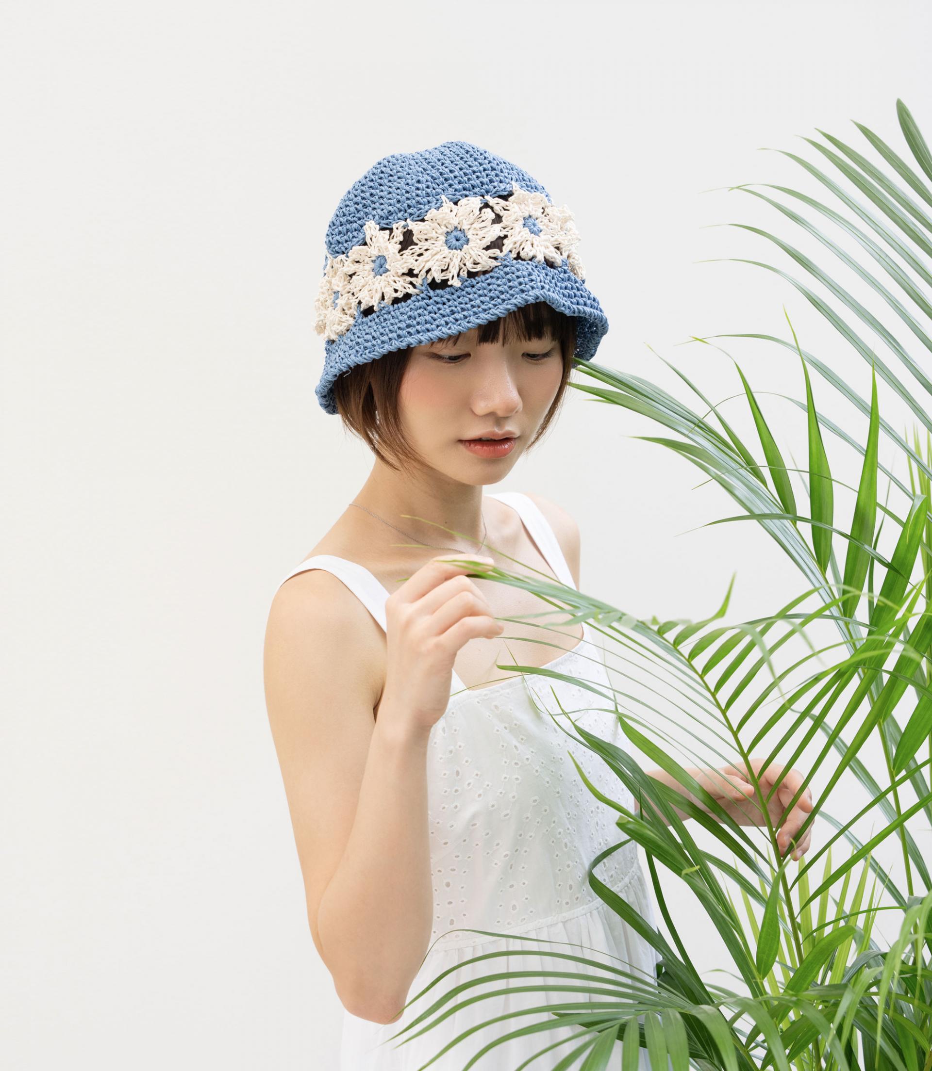 [도안] BIG FLOWER HAT