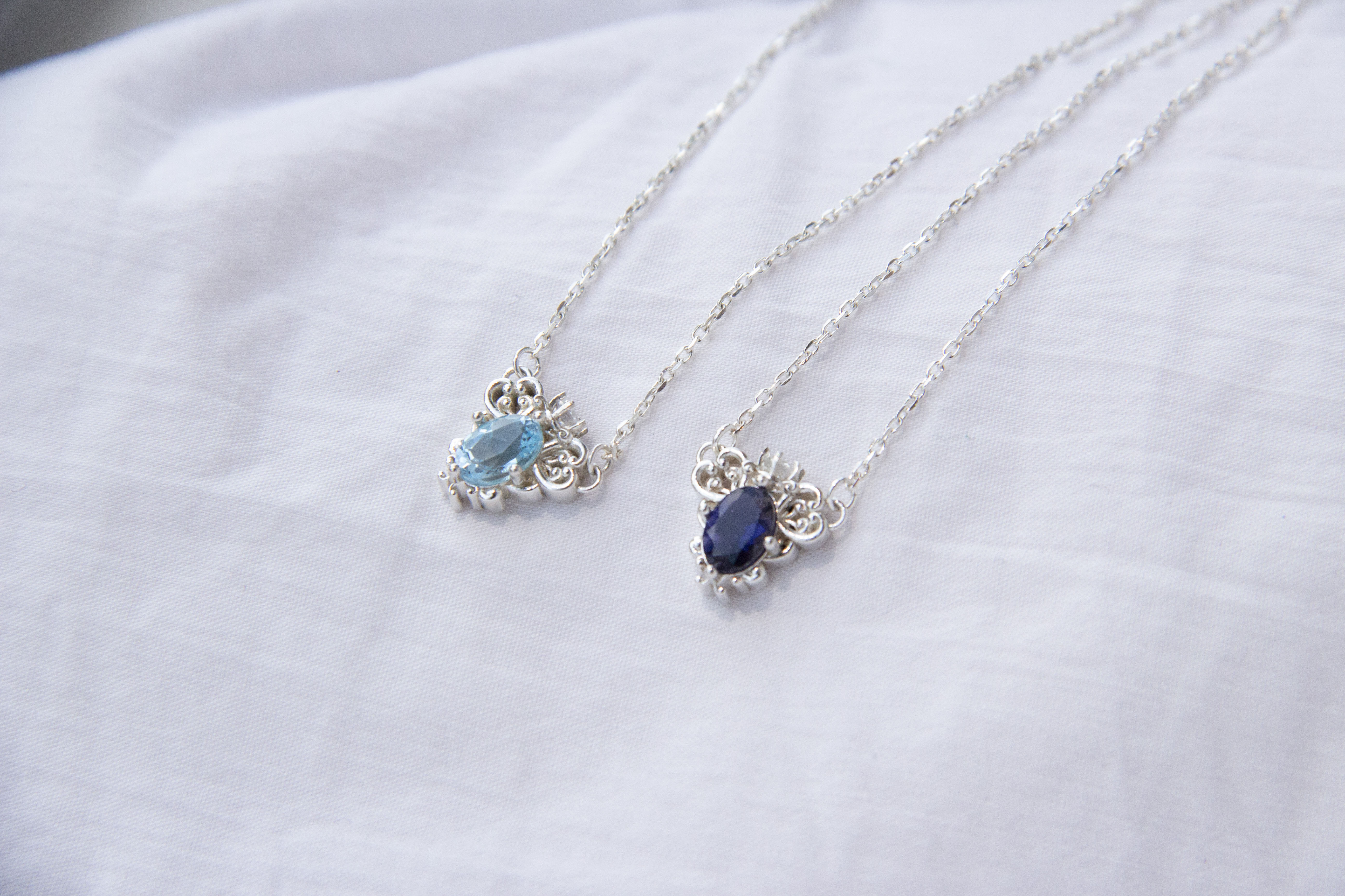 Sealing Wish Necklace_소원의 비약 목걸이_스카이토파즈