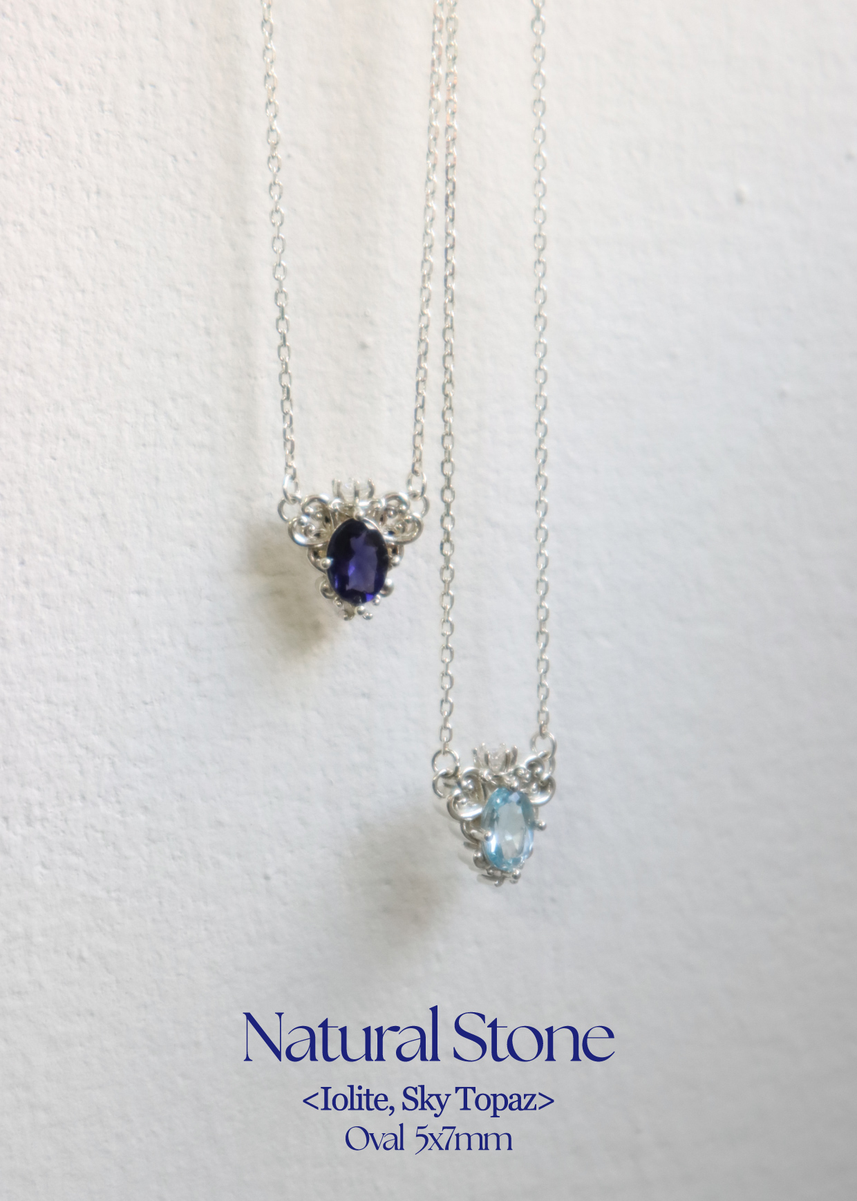 Sealing Wish Necklace_소원의 비약 목걸이_스카이토파즈