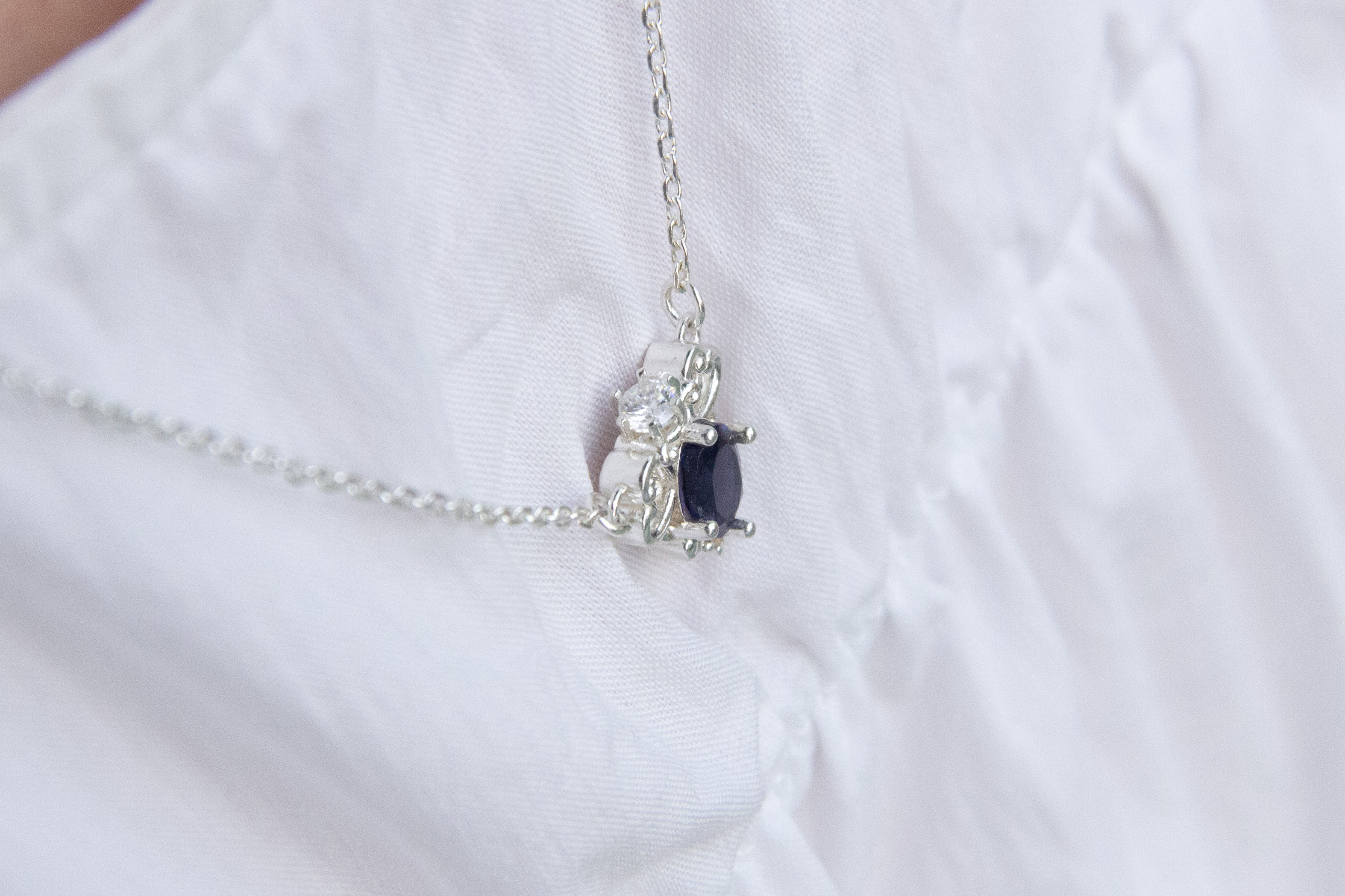 Sealing Wish Necklace_소원의 비약 목걸이_스카이토파즈