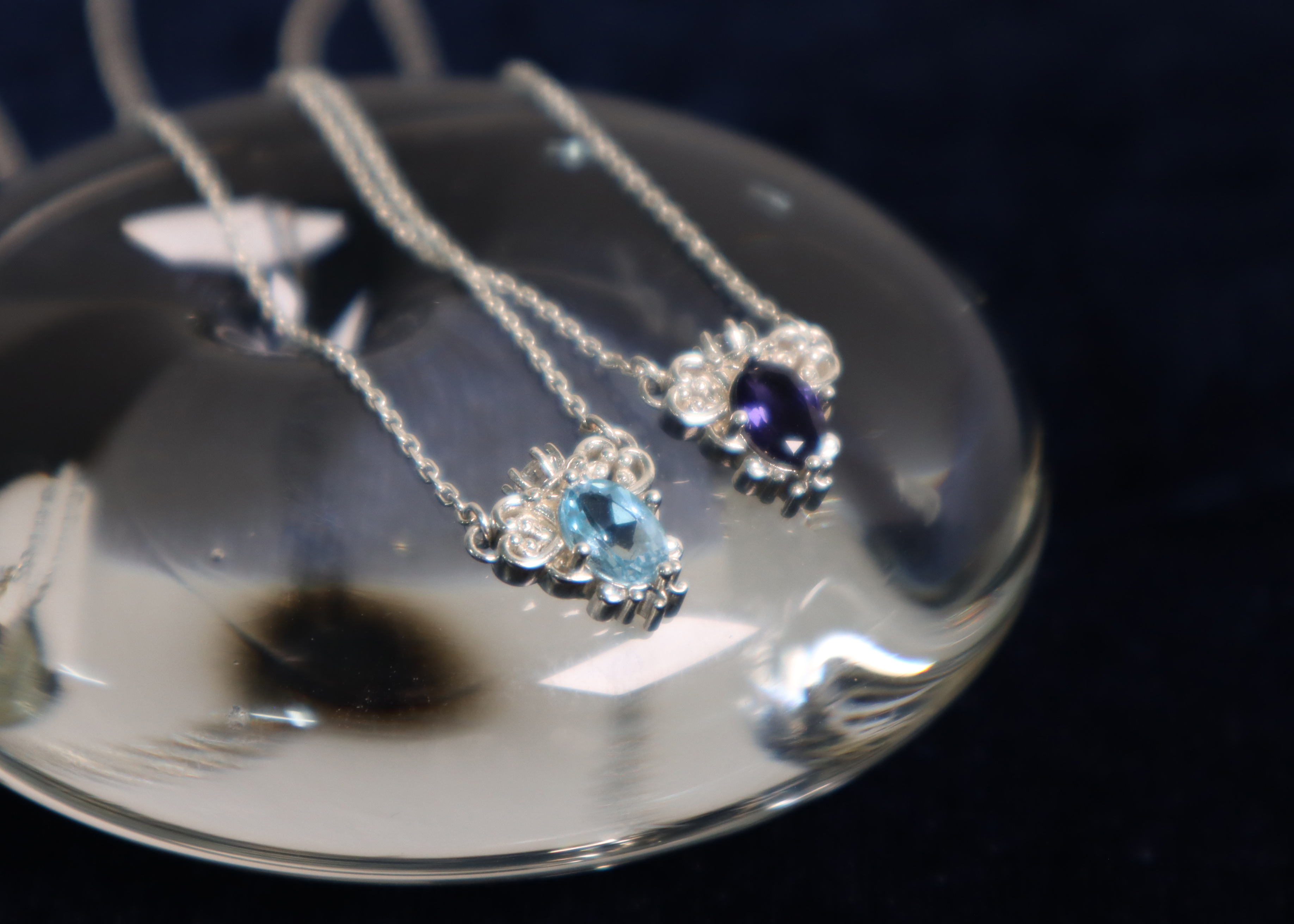 Sealing Wish Necklace_소원의 비약 목걸이_스카이토파즈
