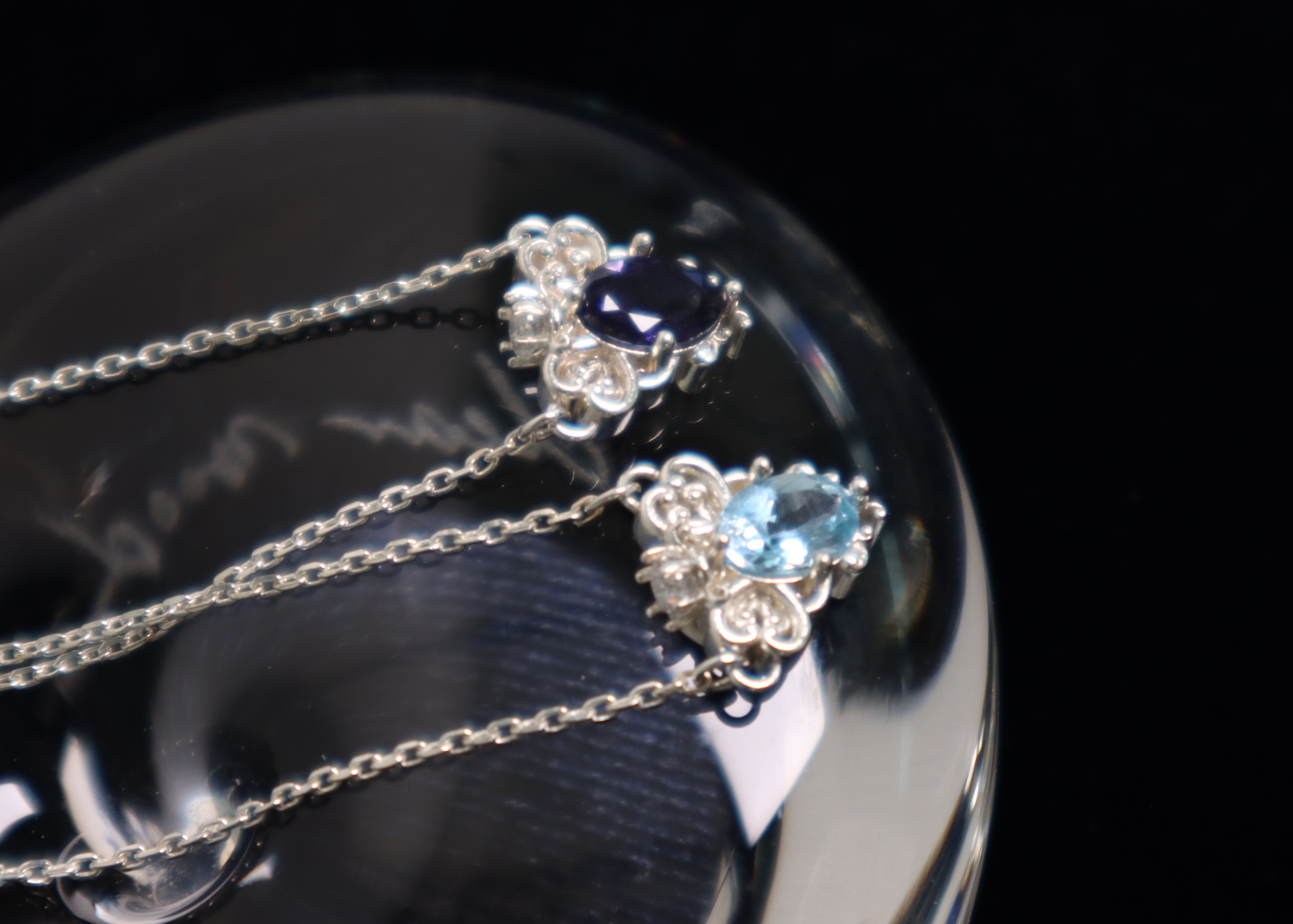 Sealing Wish Necklace_소원의 비약 목걸이_스카이토파즈