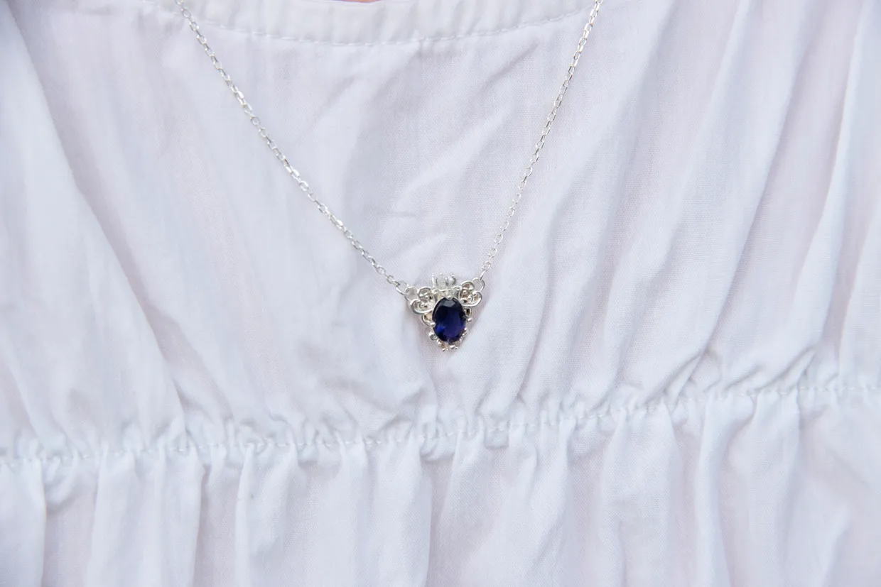 Sealing Wish Necklace_소원의 비약 목걸이_아이올라이트