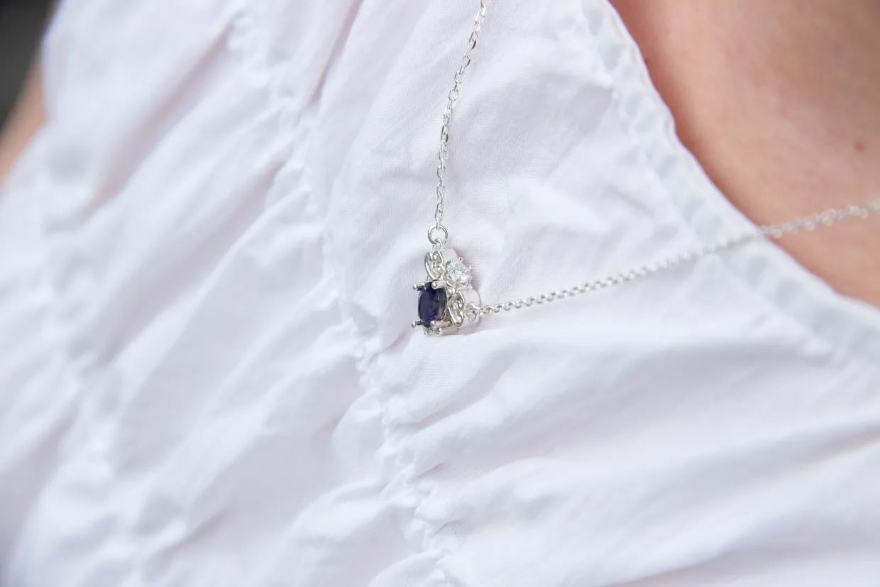Sealing Wish Necklace_소원의 비약 목걸이_아이올라이트