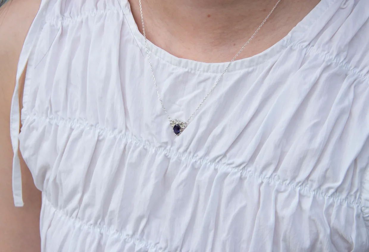 Sealing Wish Necklace_소원의 비약 목걸이_아이올라이트