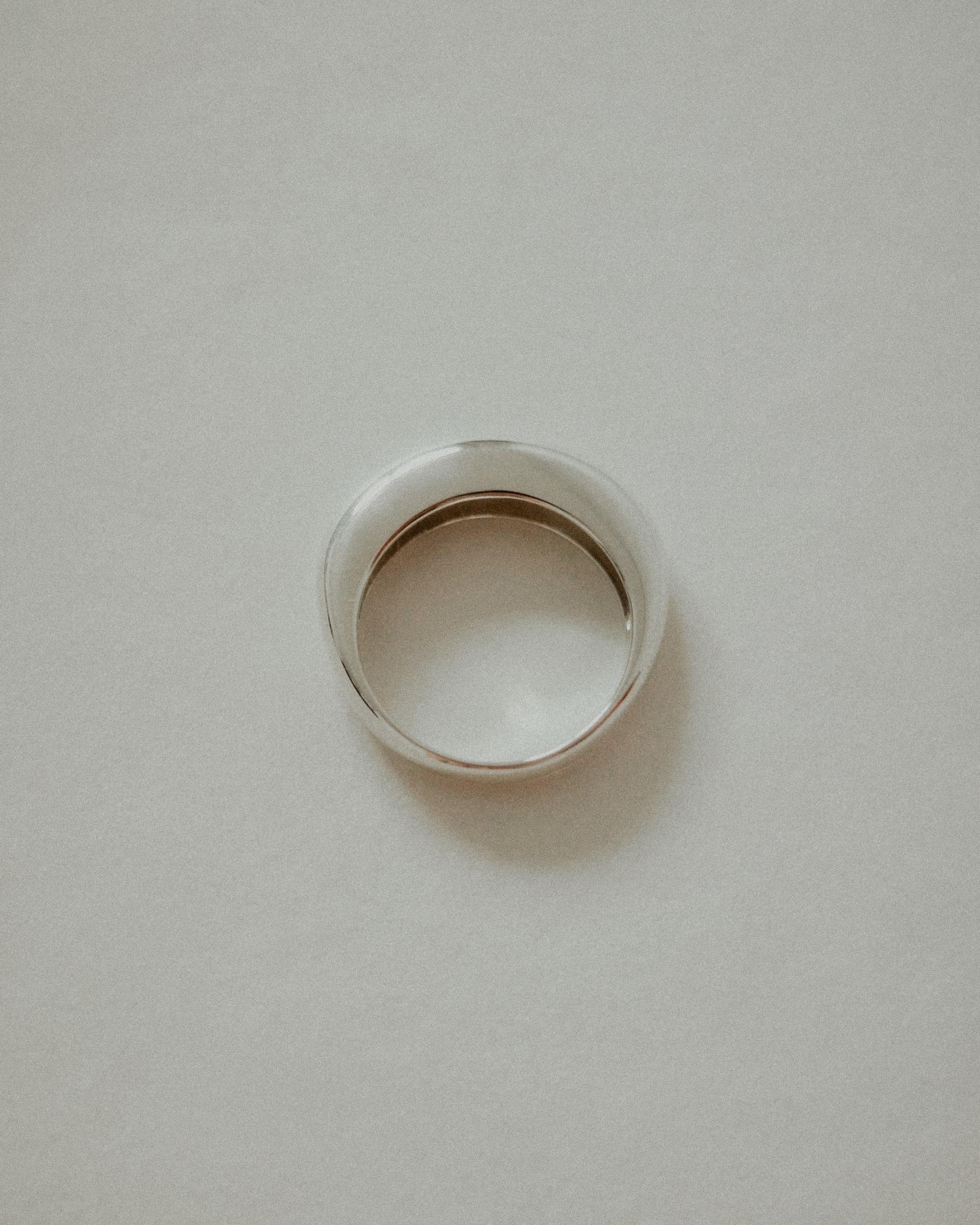 [이어리]Small Carre Band / Silver [W CONCEPT]