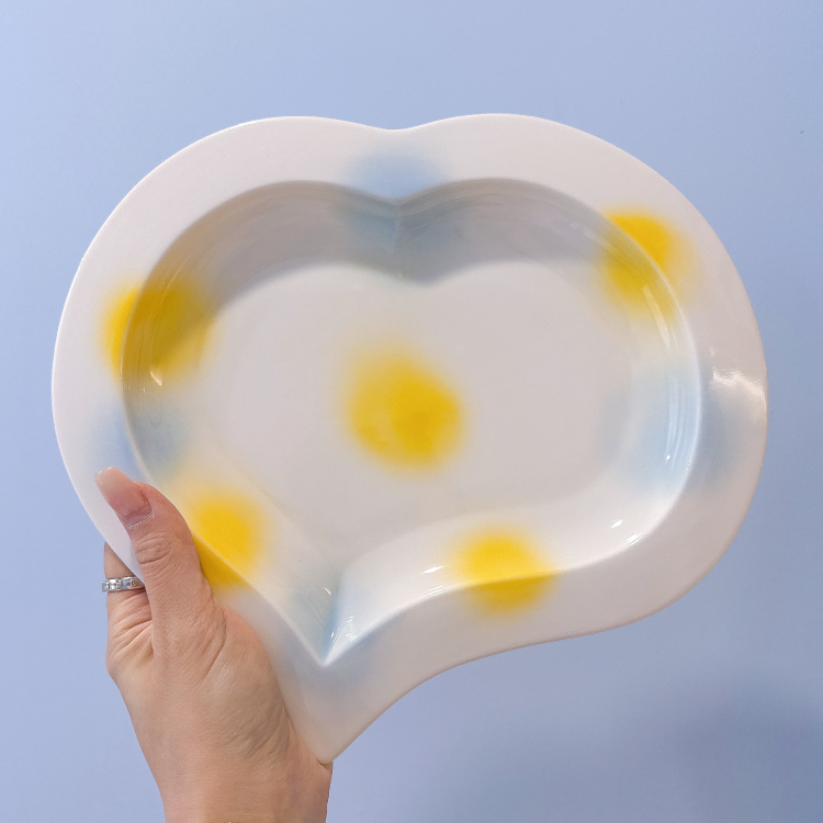Cheek Plate(Blue&Yellow)
