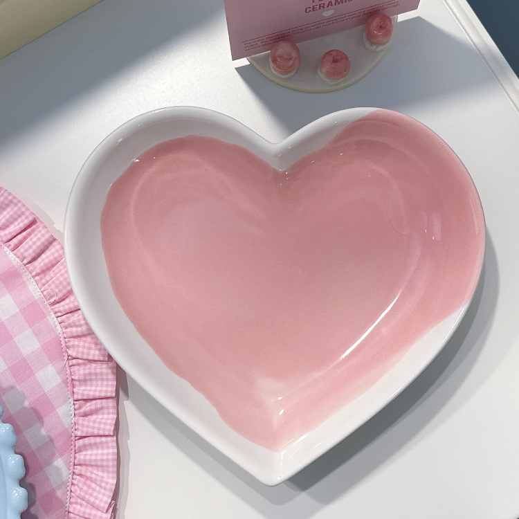Heart Plate(lime green)