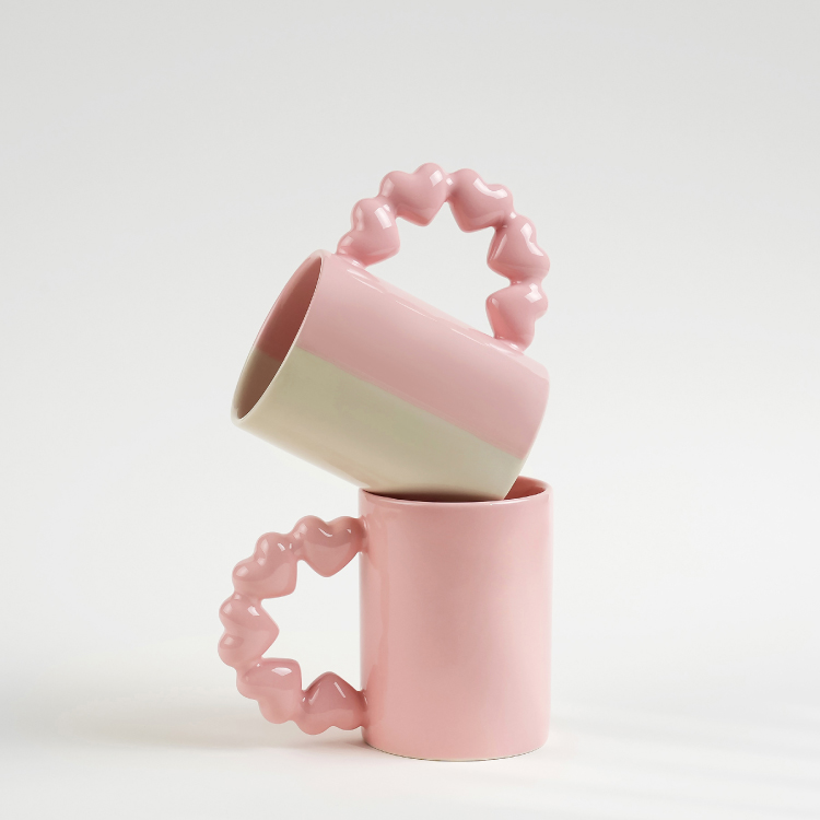 Heart Ring Mug(Pink Vanilla)