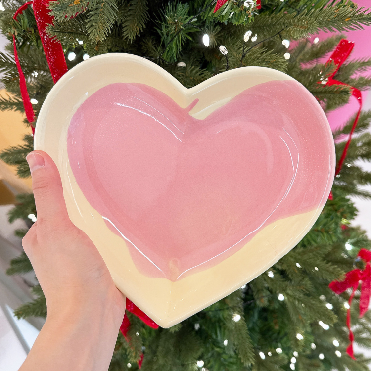 Heart Plate(lime green)