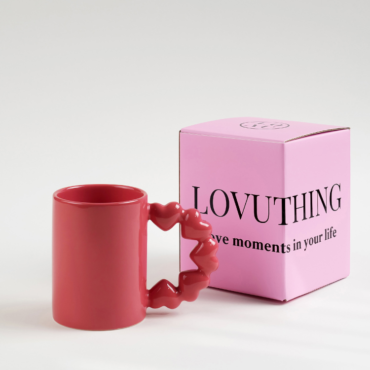 Heart Ring Mug(Pink Vanilla)