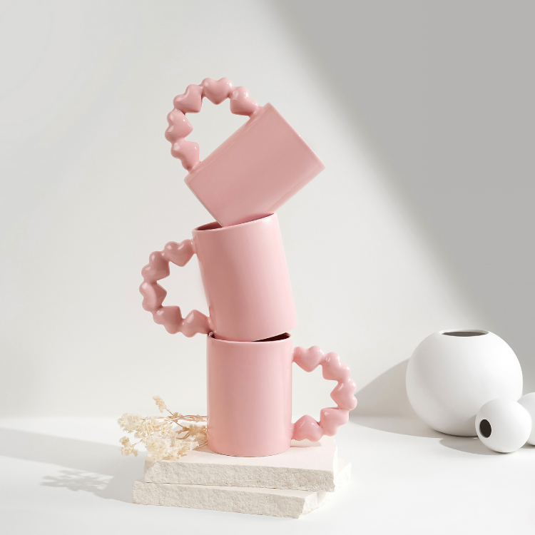 Heart Ring Mug(Pink Vanilla)
