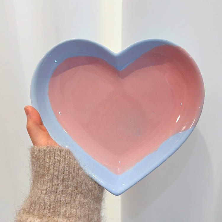 Heart Plate(lime green)