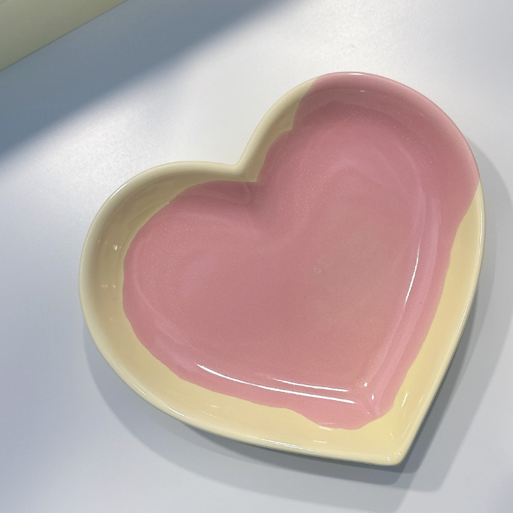 Heart Plate(lime green)