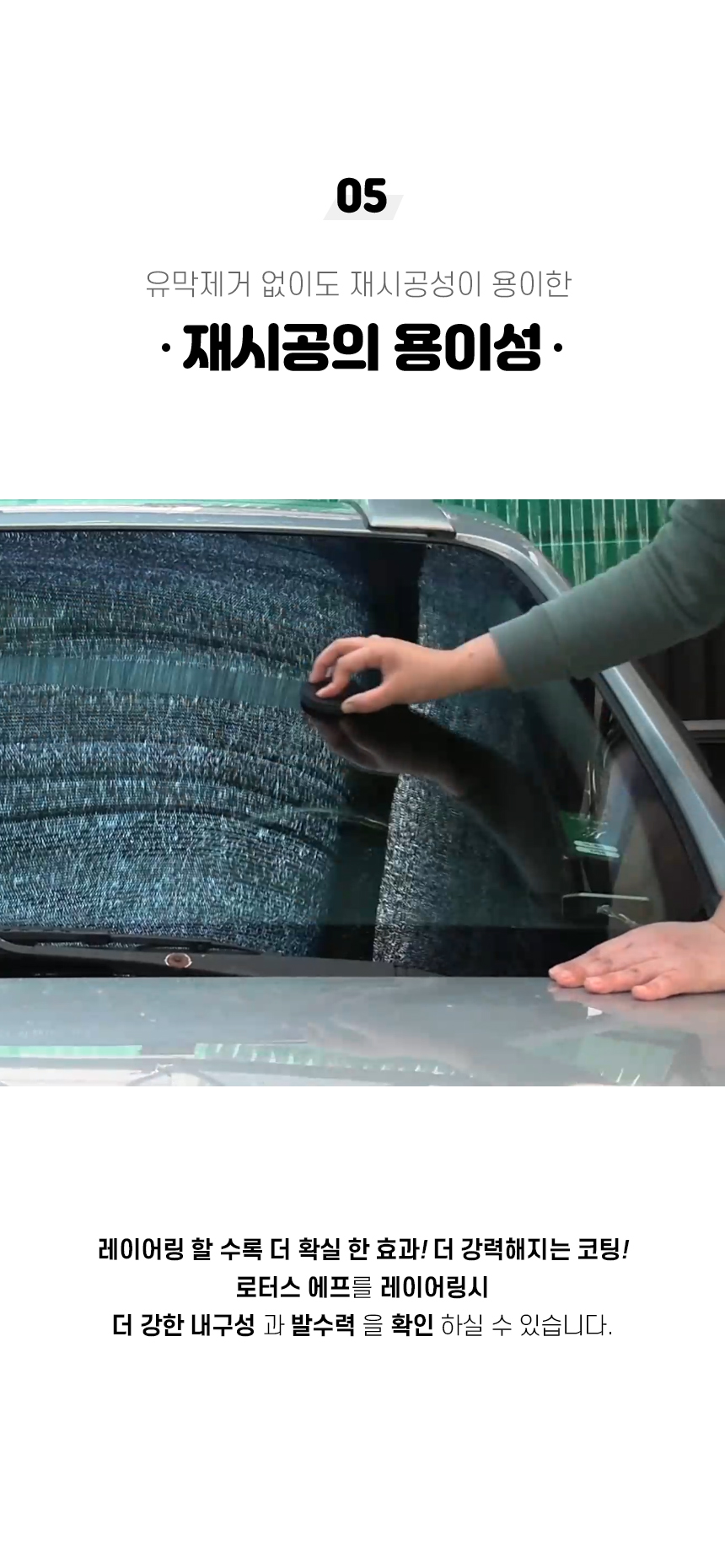 VIEWOK LOTUS-F Long-Lasting Hydrophobic Glass Coating