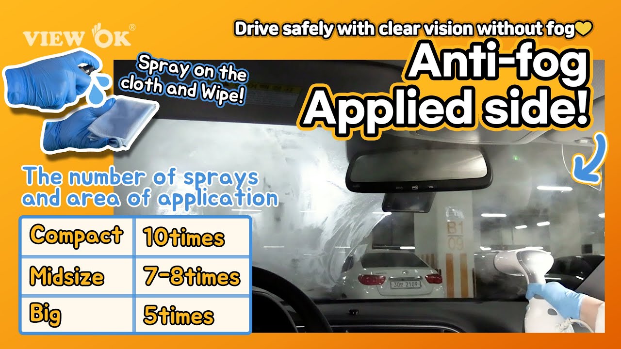 Car Car Anti Fog Spray Windshield Anti Fog Defoging Crystal - Temu