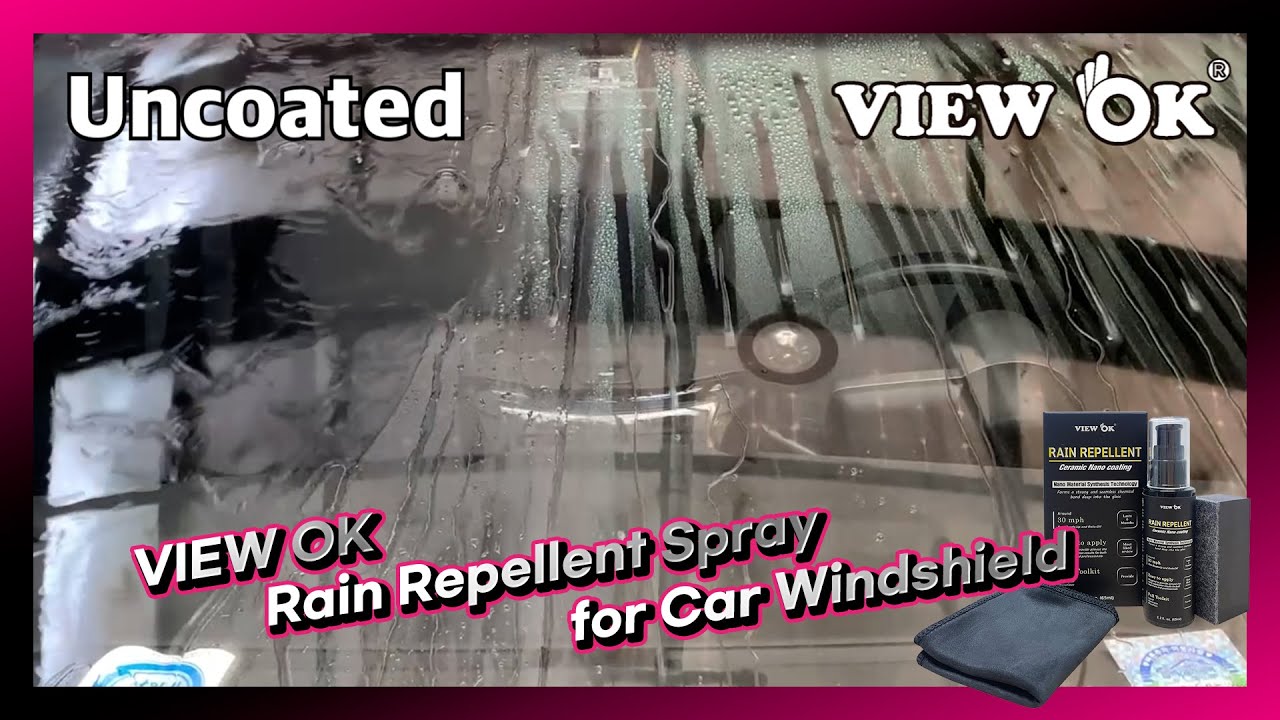 Drive Safely in Any Weather with Our Water-Repellent for Car Windshield and  Windows: Clear, Durable, and Long-Lasting