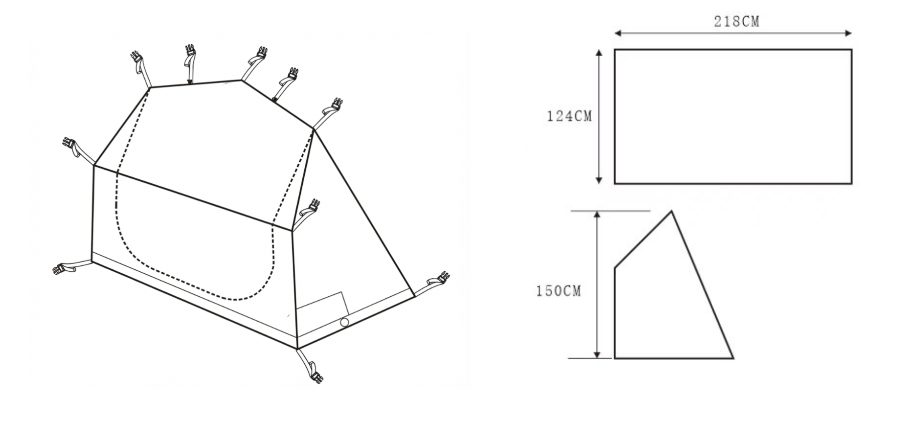 ASR-Y2 / Air Shelter Recon / 전용 이너 2P
