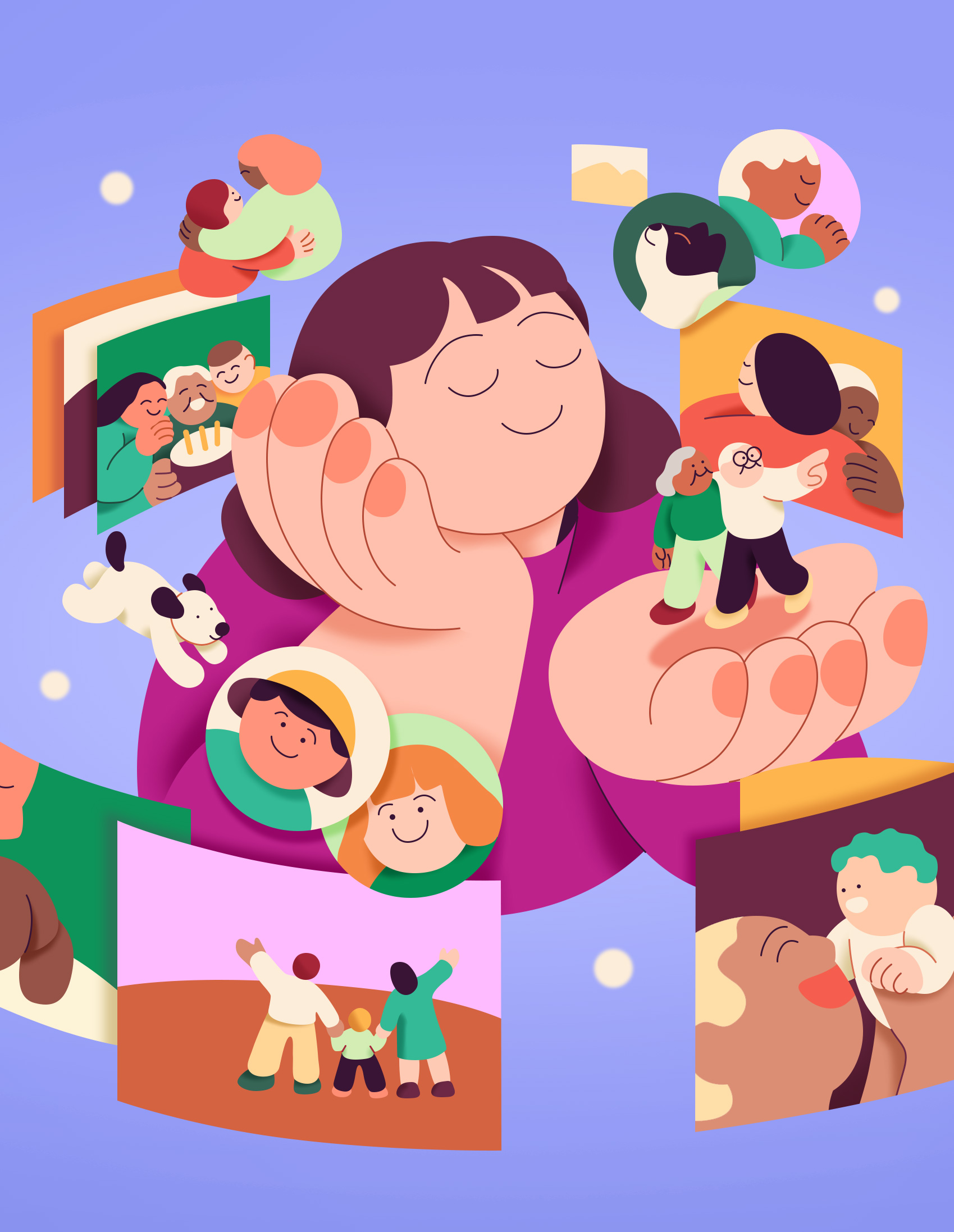 권아라 작가 일러스트