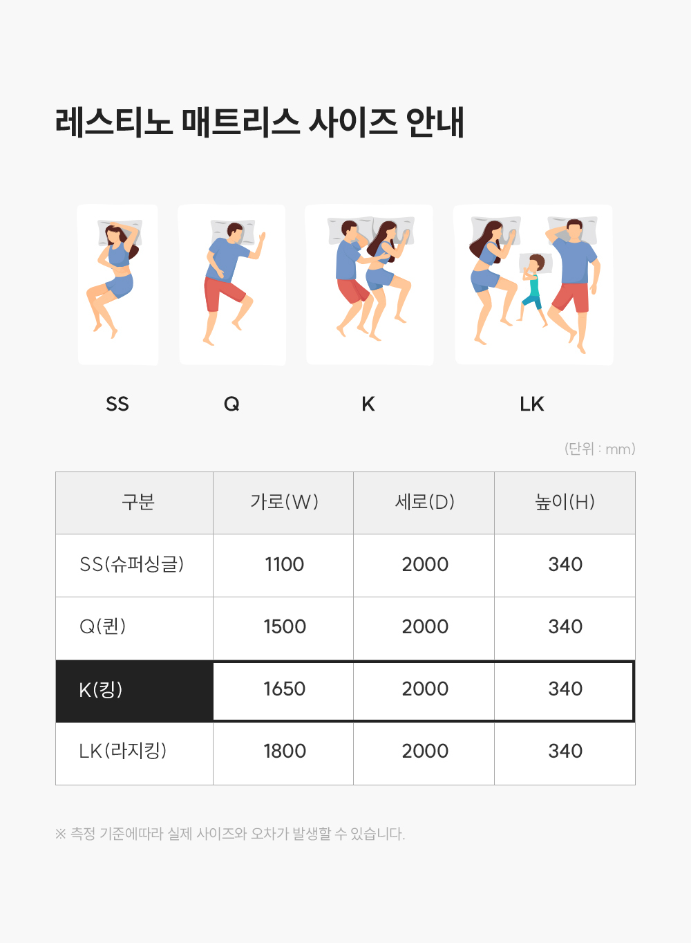 쿠쿠 레스티노 매트리스 킹 K CRM-D01HE(M/H)K